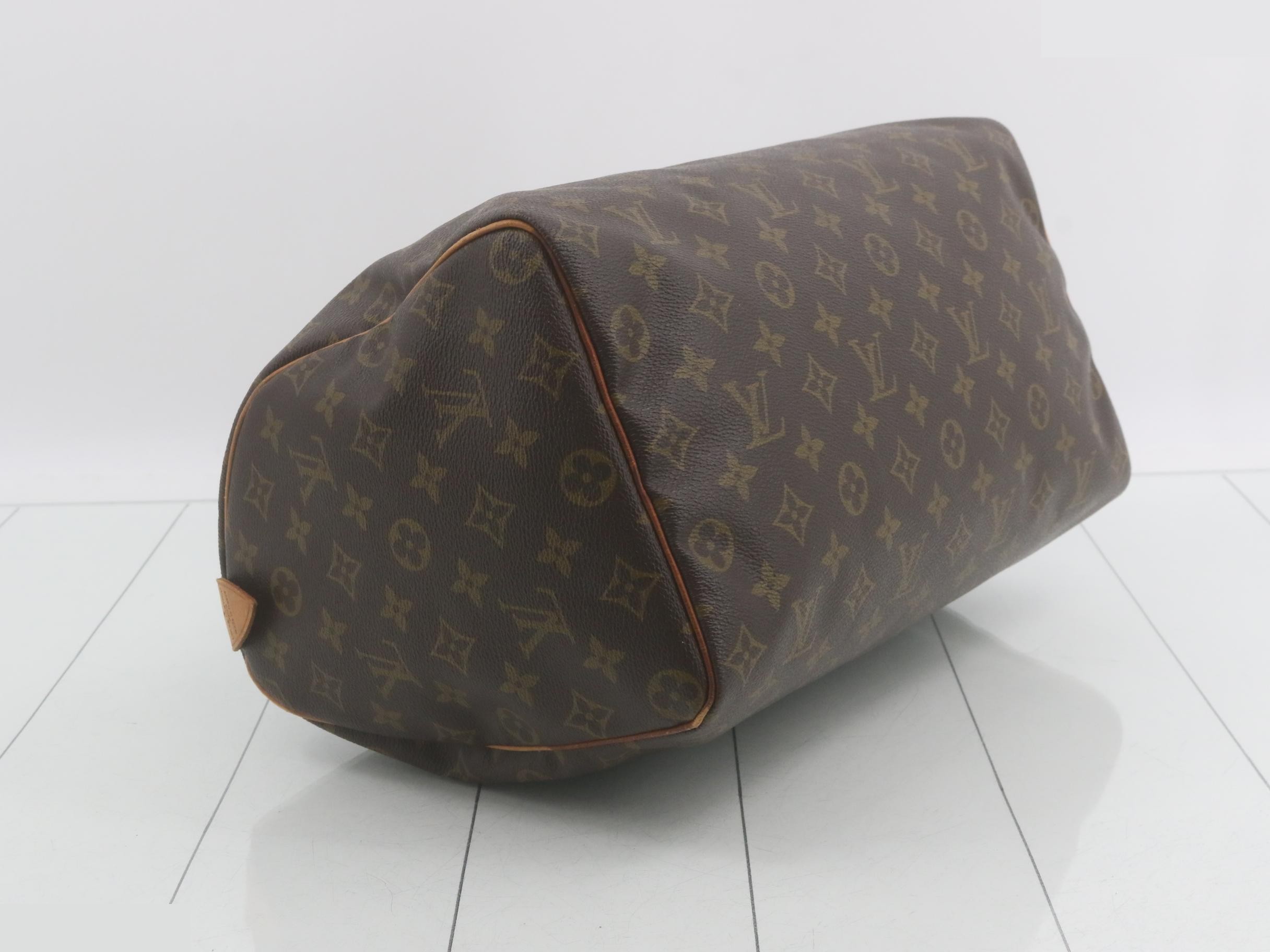 Speedy 35 Monogram Brown Handbag — view 5