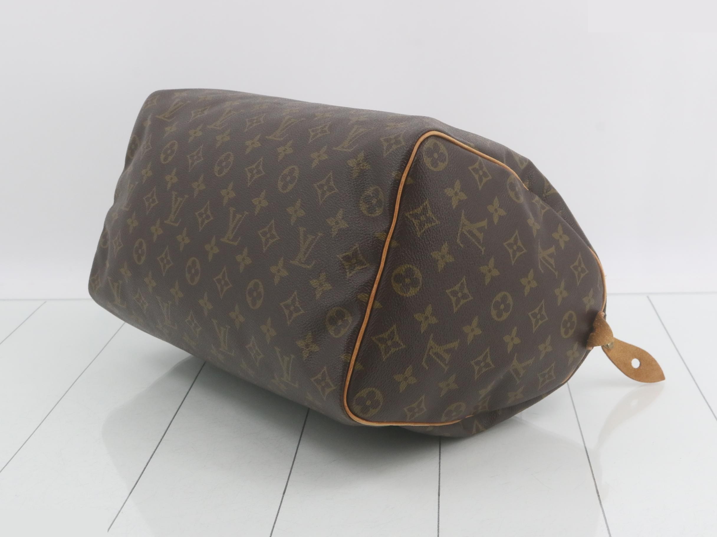 Speedy 35 Monogram Brown Handbag — view 6