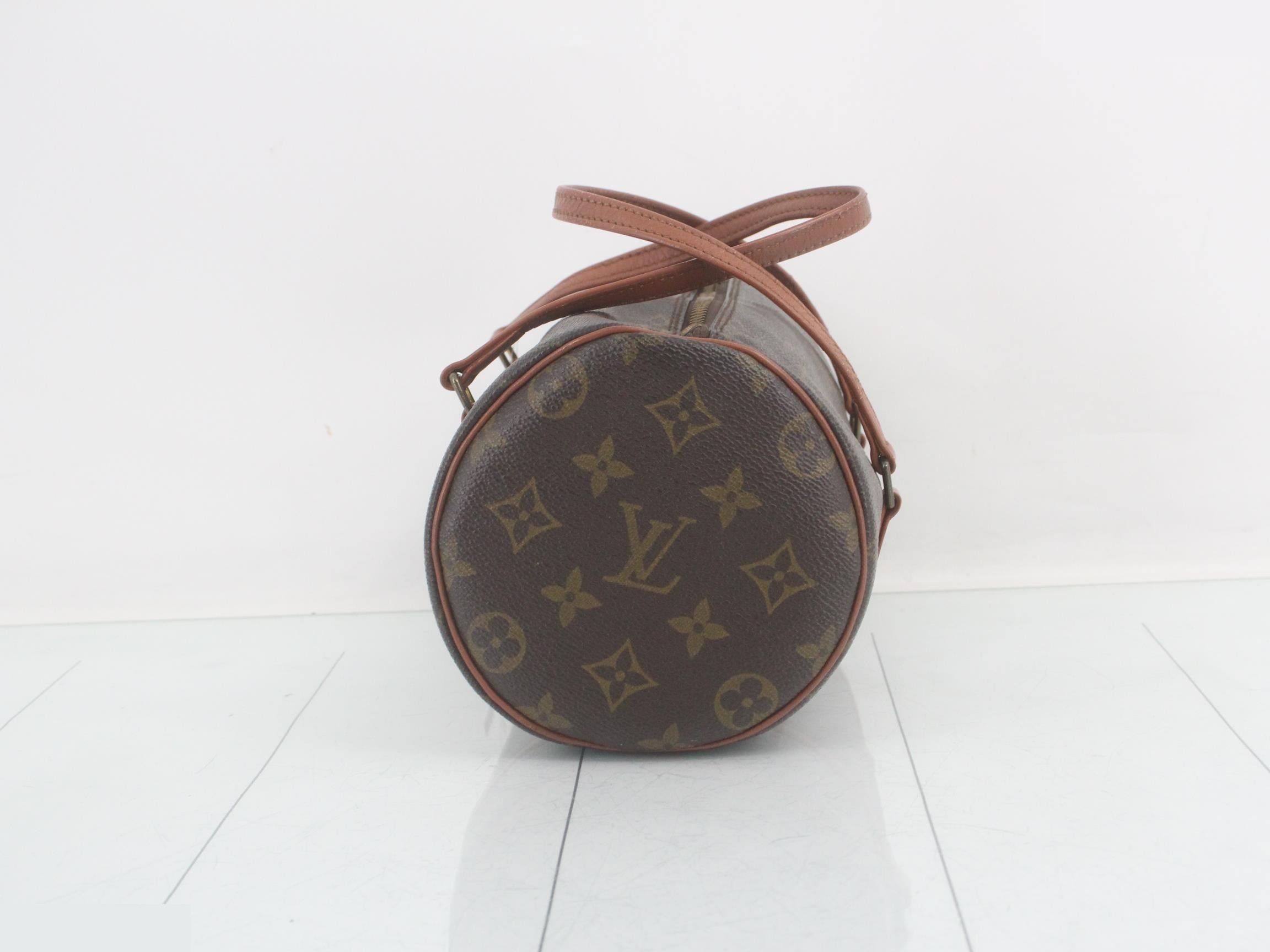 Monogram Papillon 26 Old and Old Handbag — view 3