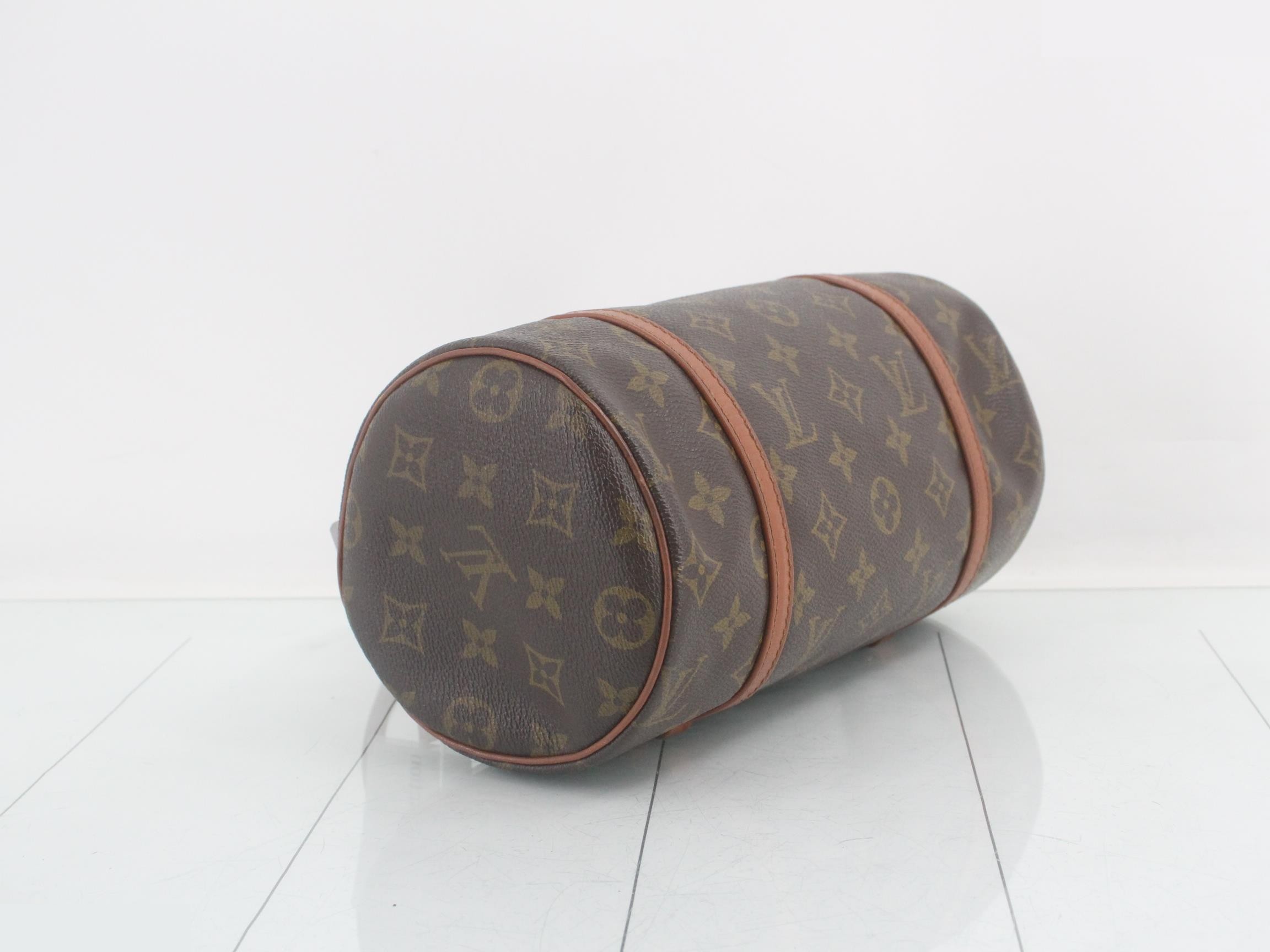 Monogram Papillon 26 Old and Old Handbag — view 5