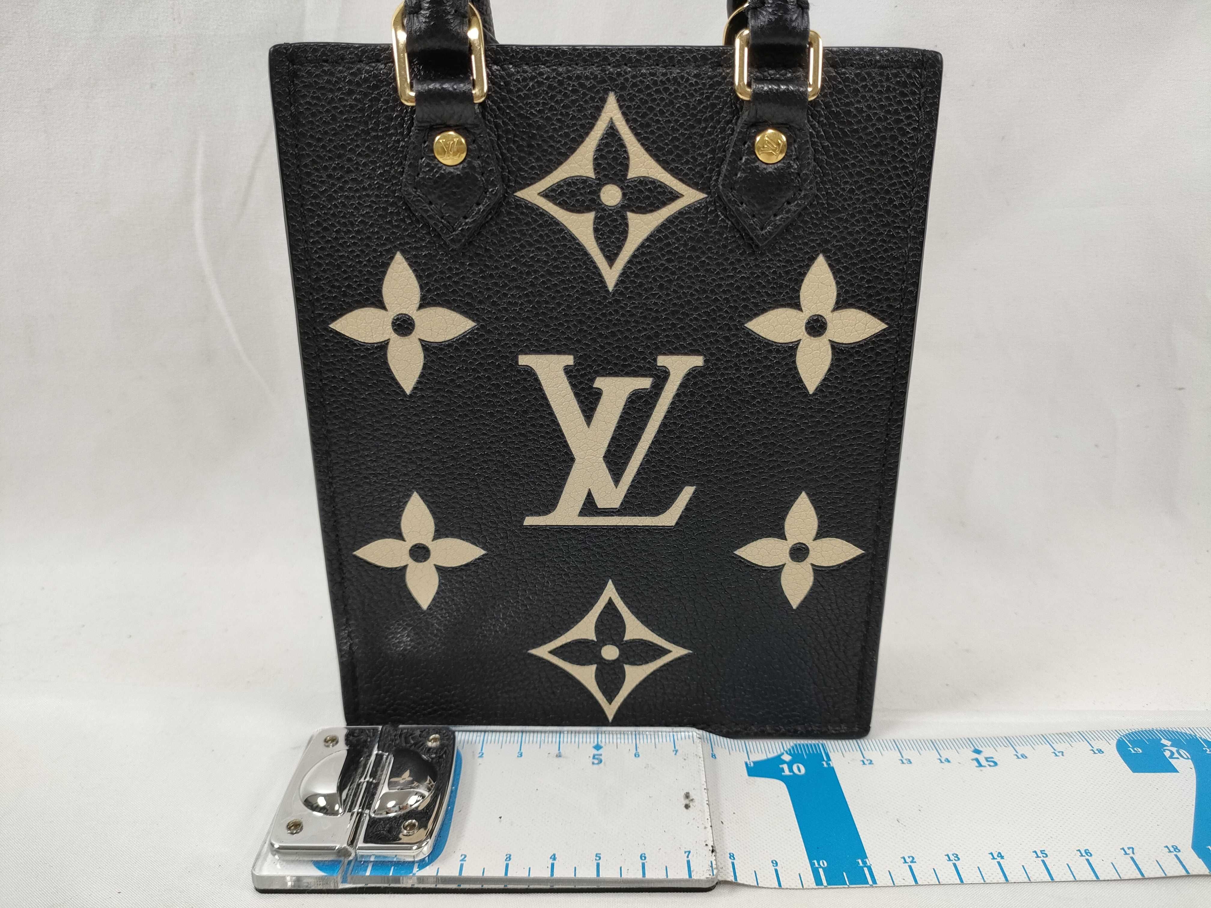 Petite Sac Plat Monogram Empreinte Handbag — view 2