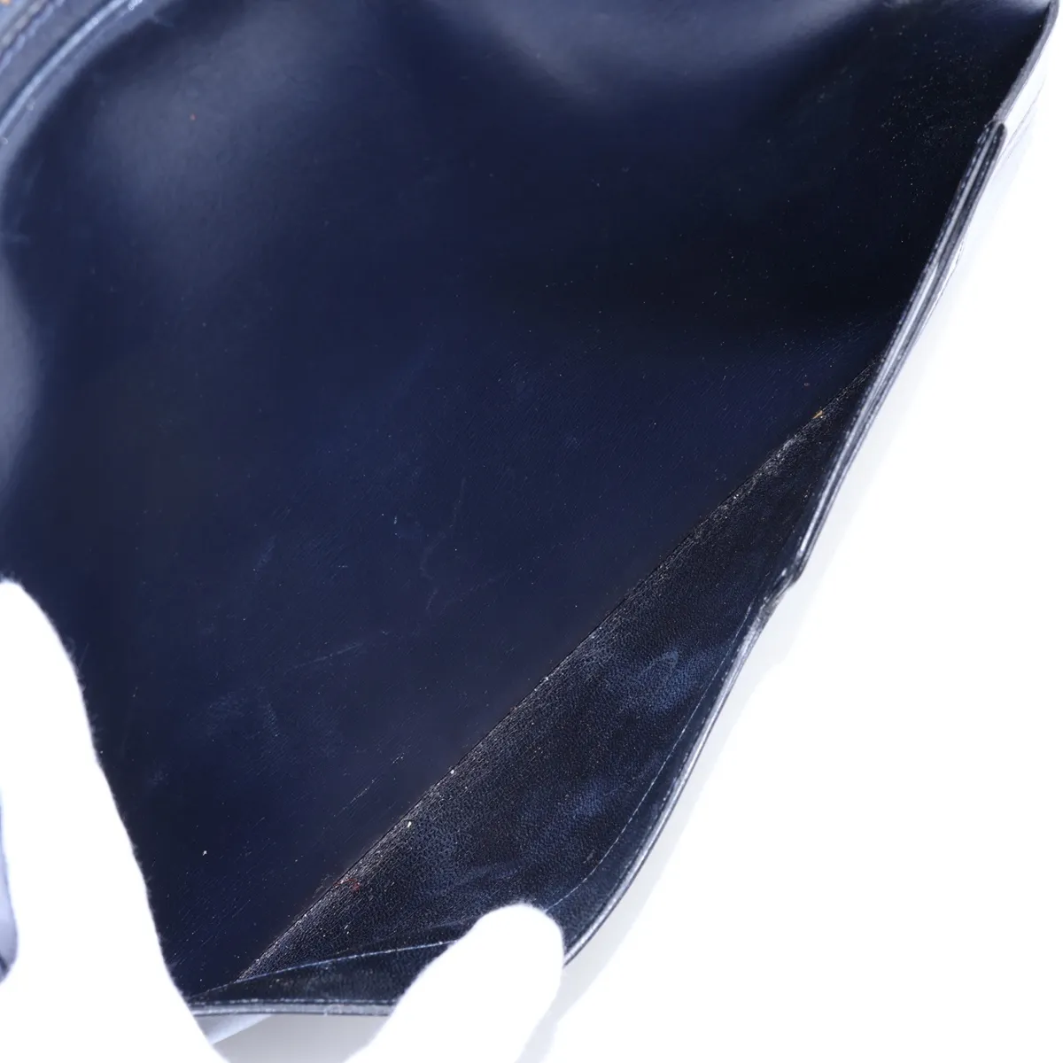 Vintage Box Calf Leather, Blue Indigo, Gold Hardware D: 1974 — view 8