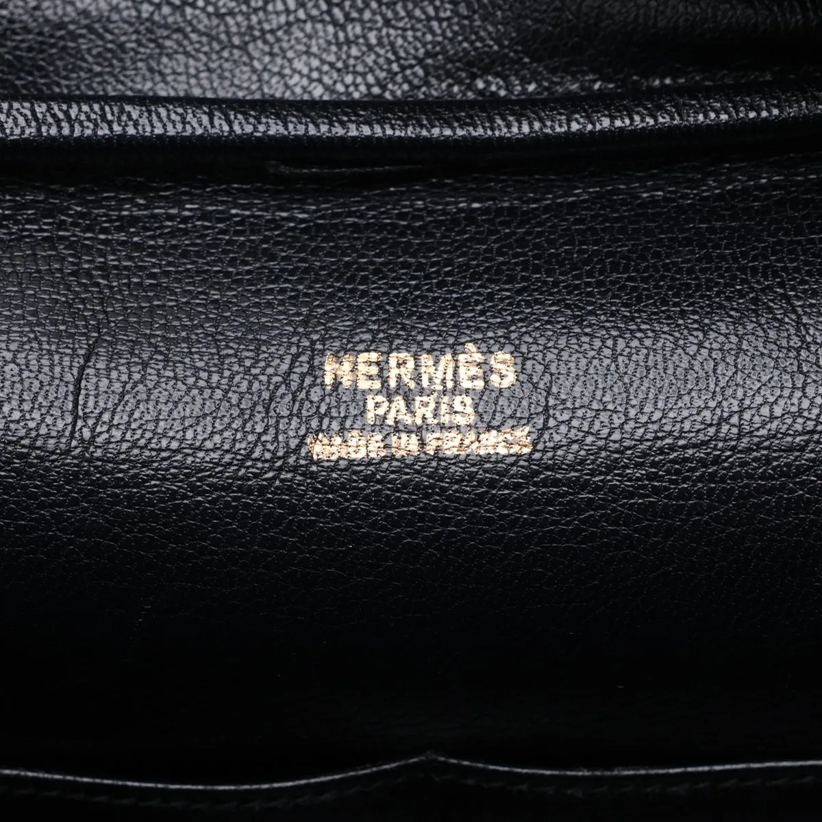 Vintage Box Calf Leather, Blue Indigo, Gold Hardware D: 1974 — view 9