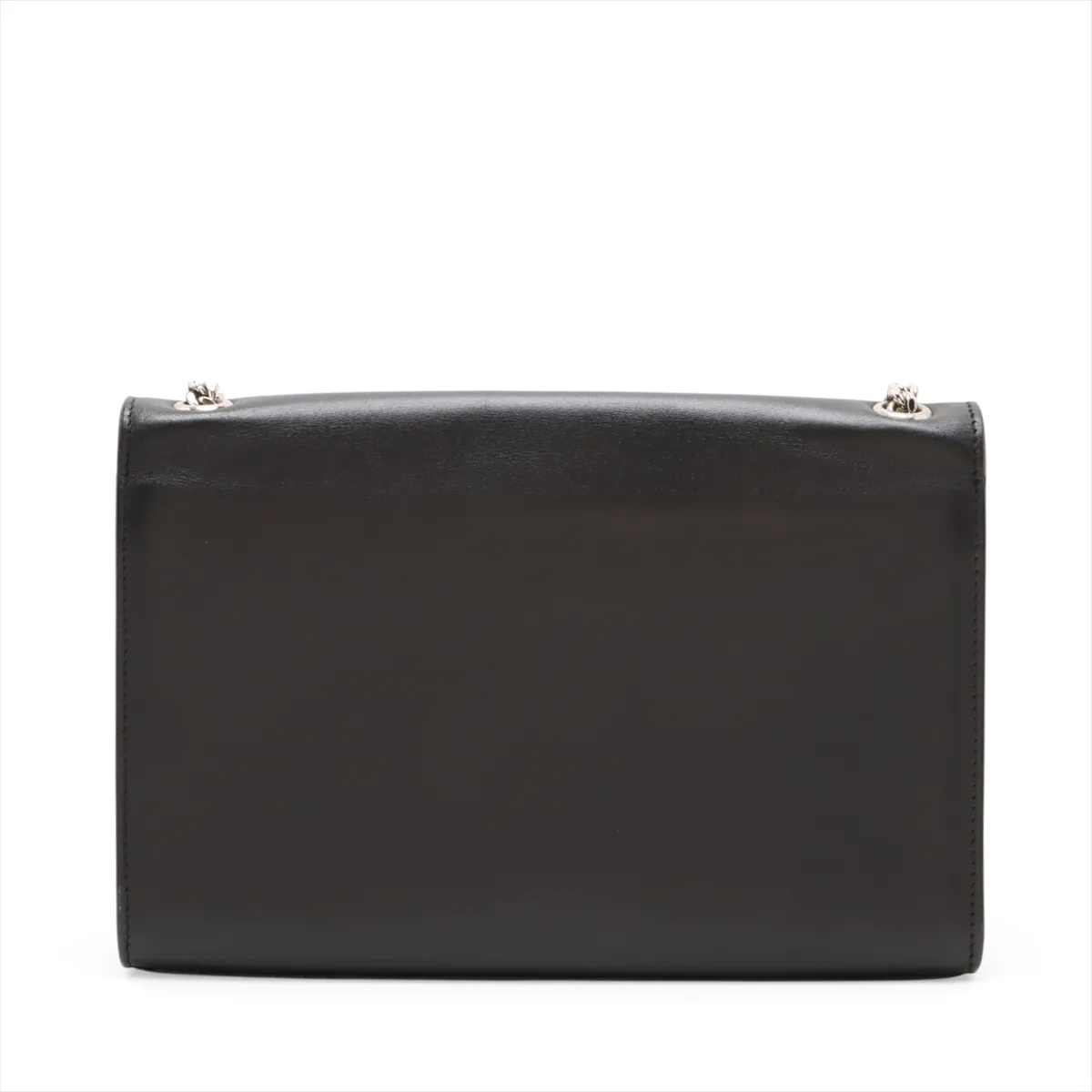 Classic Kate Leather Chain Shoulder Bag, Black 354119 — view 2