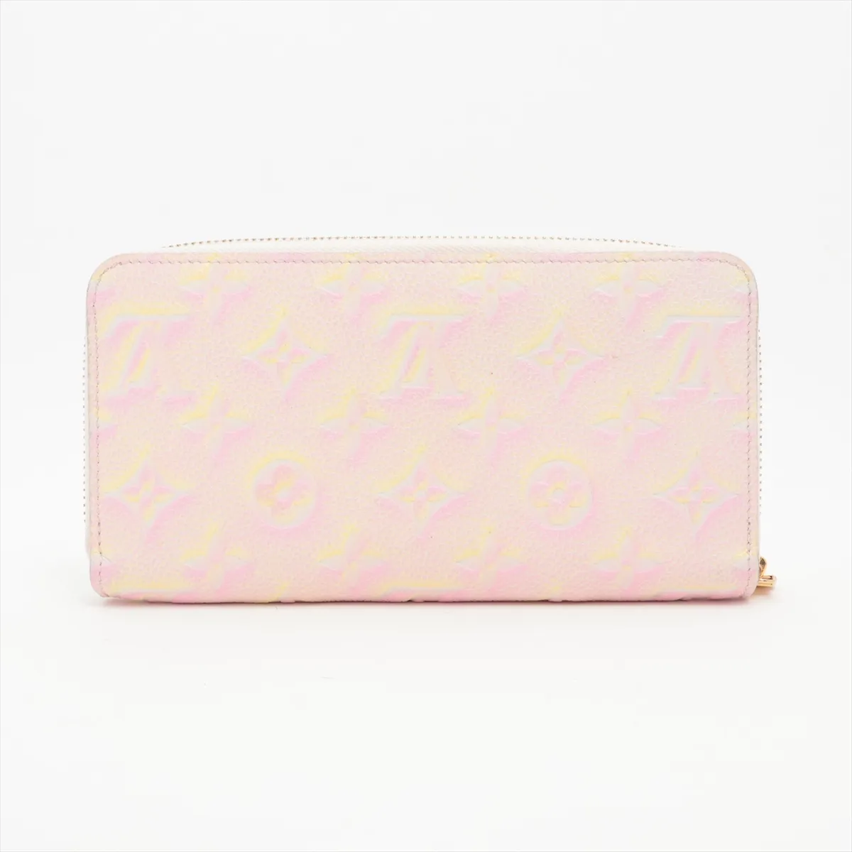 Monogram Empreinte Zippy Wallet M81299 Pink Round Zip Wallet (RFID detected) — view 2