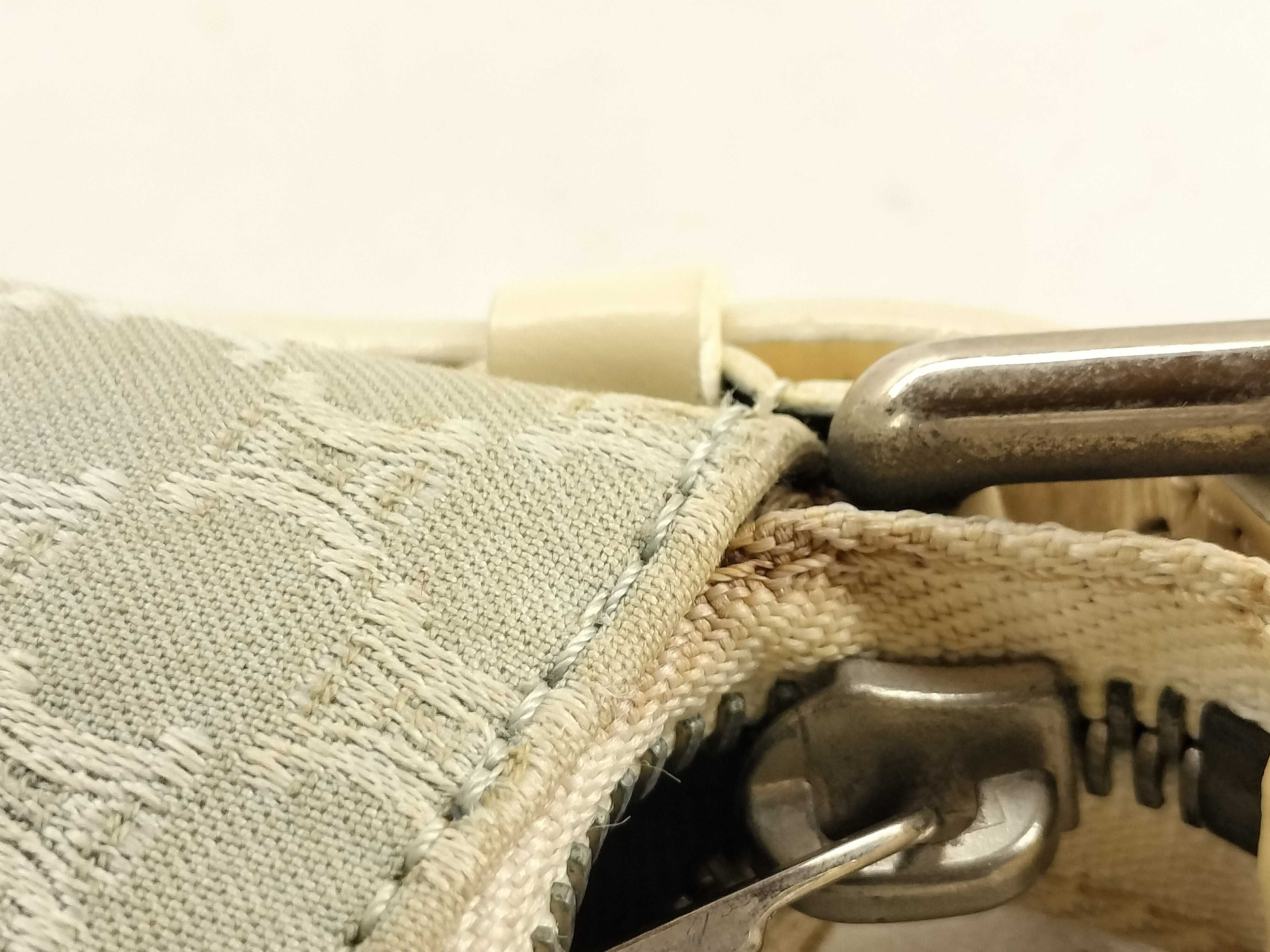 Macadam Shoulder Bag, Canvas and Leather, Gray Handbag — view 14