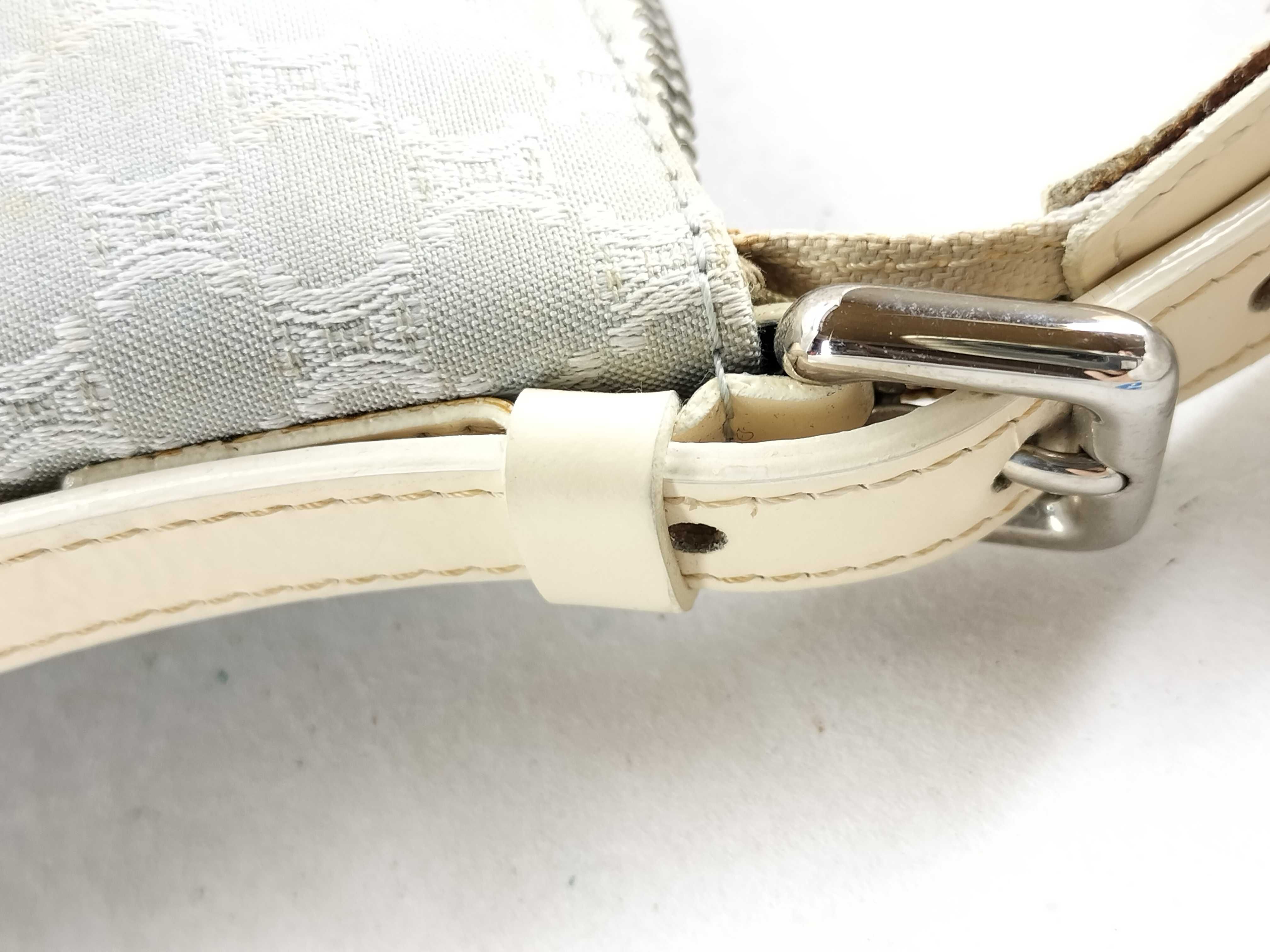 Macadam Shoulder Bag, Canvas and Leather, Gray Handbag — view 5