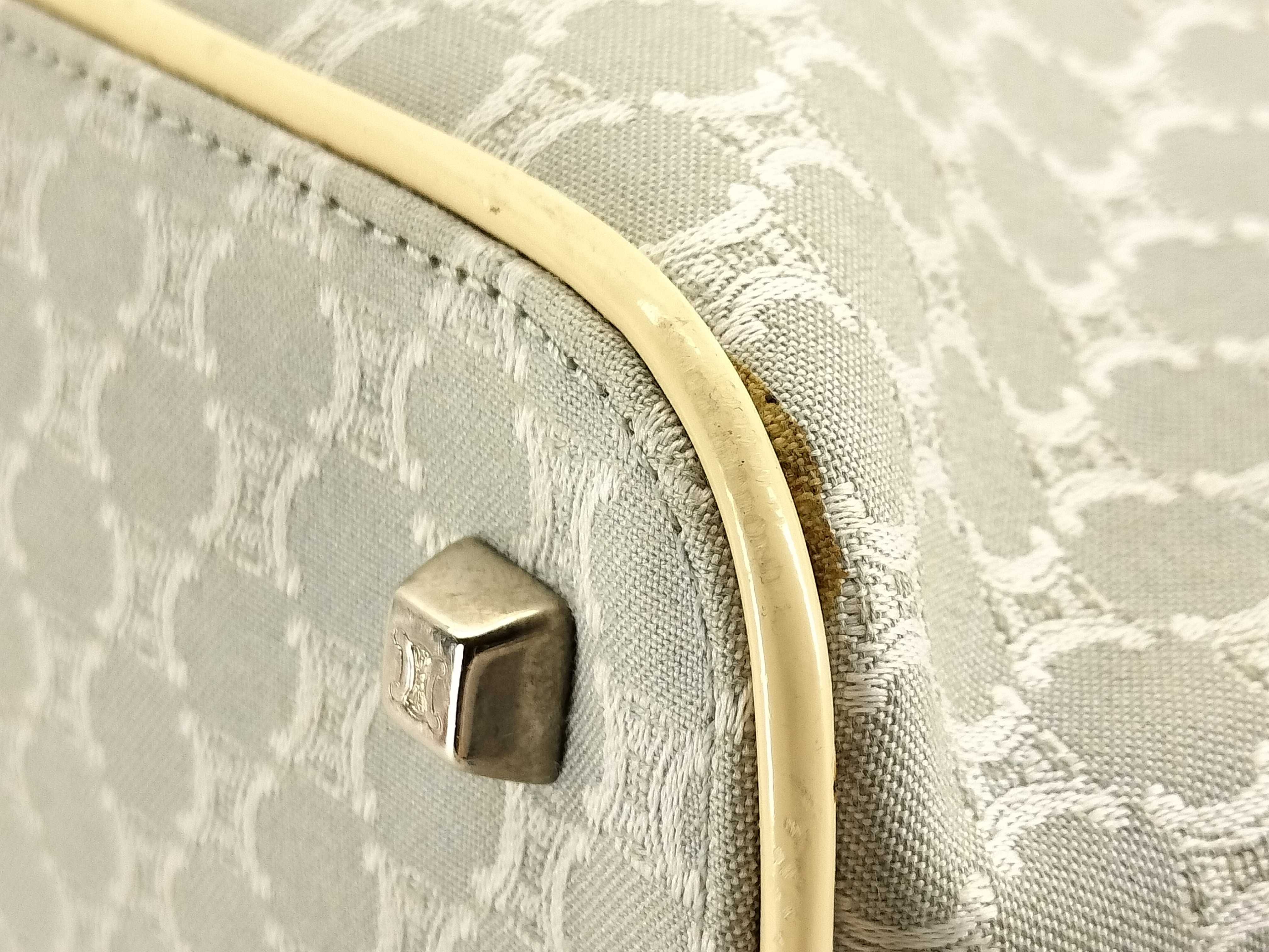 Macadam Shoulder Bag, Canvas and Leather, Gray Handbag — view 6