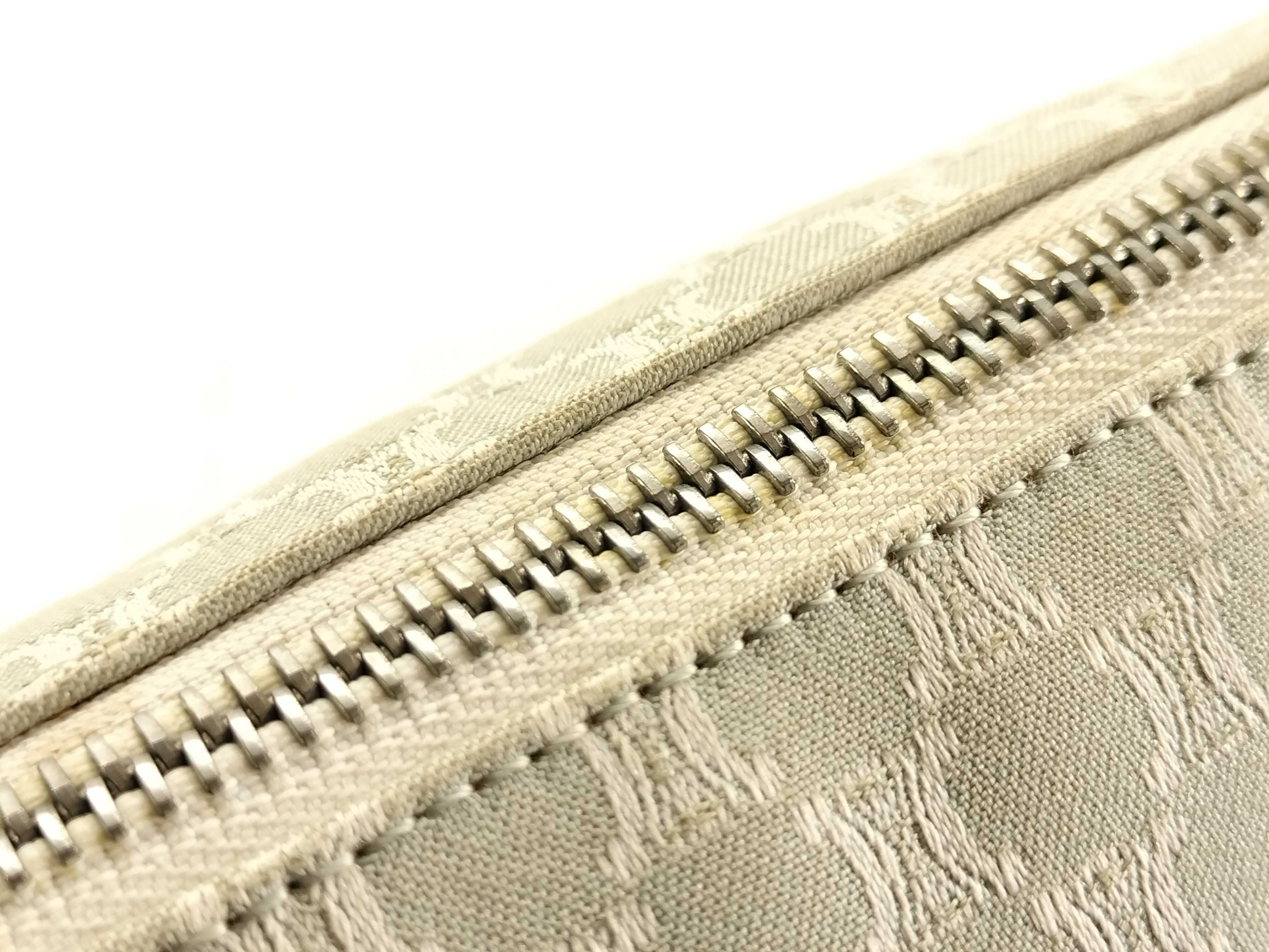 Macadam Shoulder Bag, Canvas and Leather, Gray Handbag — view 8