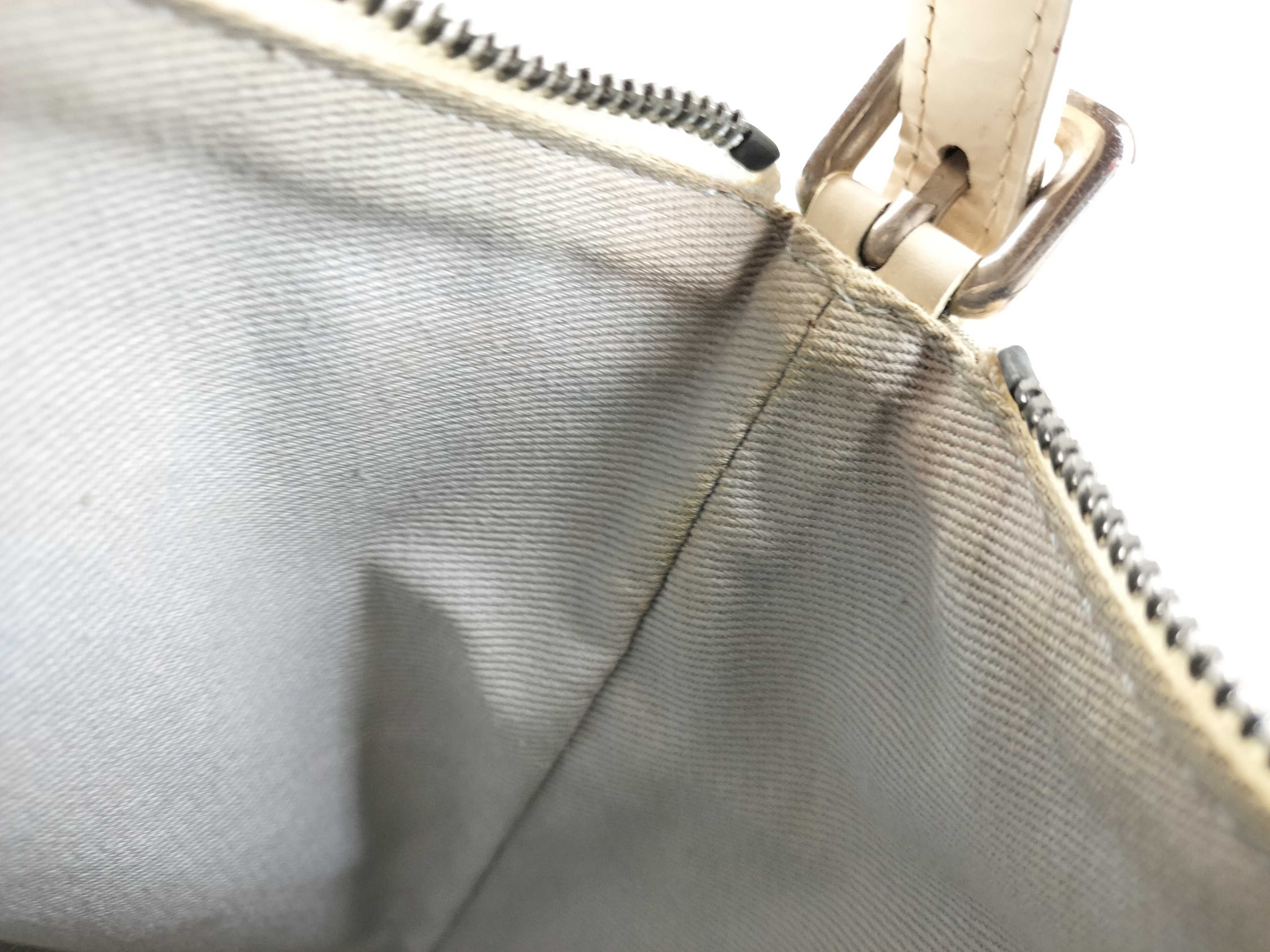 Macadam Shoulder Bag, Canvas and Leather, Gray Handbag — view 9