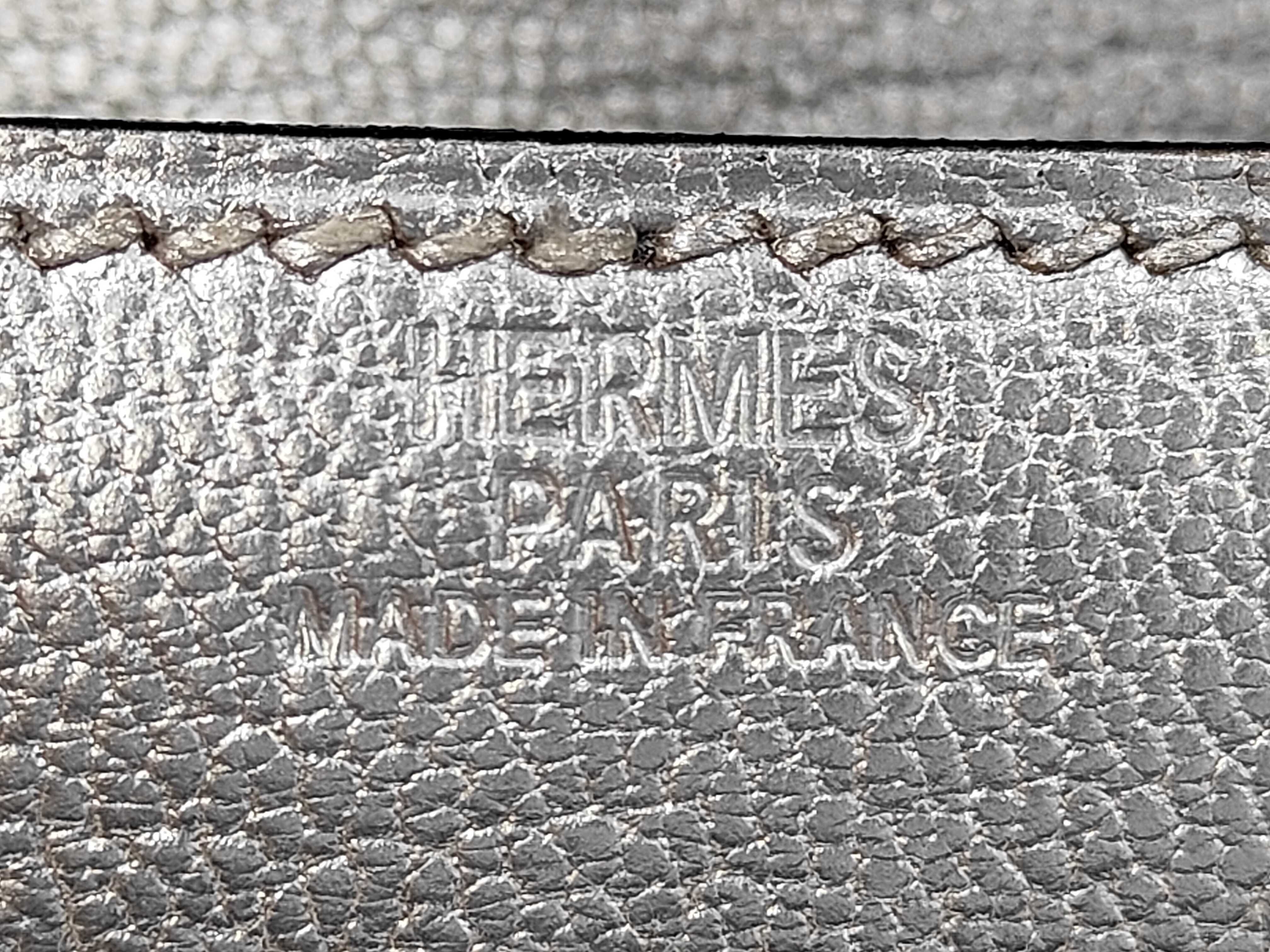 Constance 3 Mini 18 Chevre leather, silver hardware, H: 2004 Olympic Limited Edition Shoulder Bag — view 11