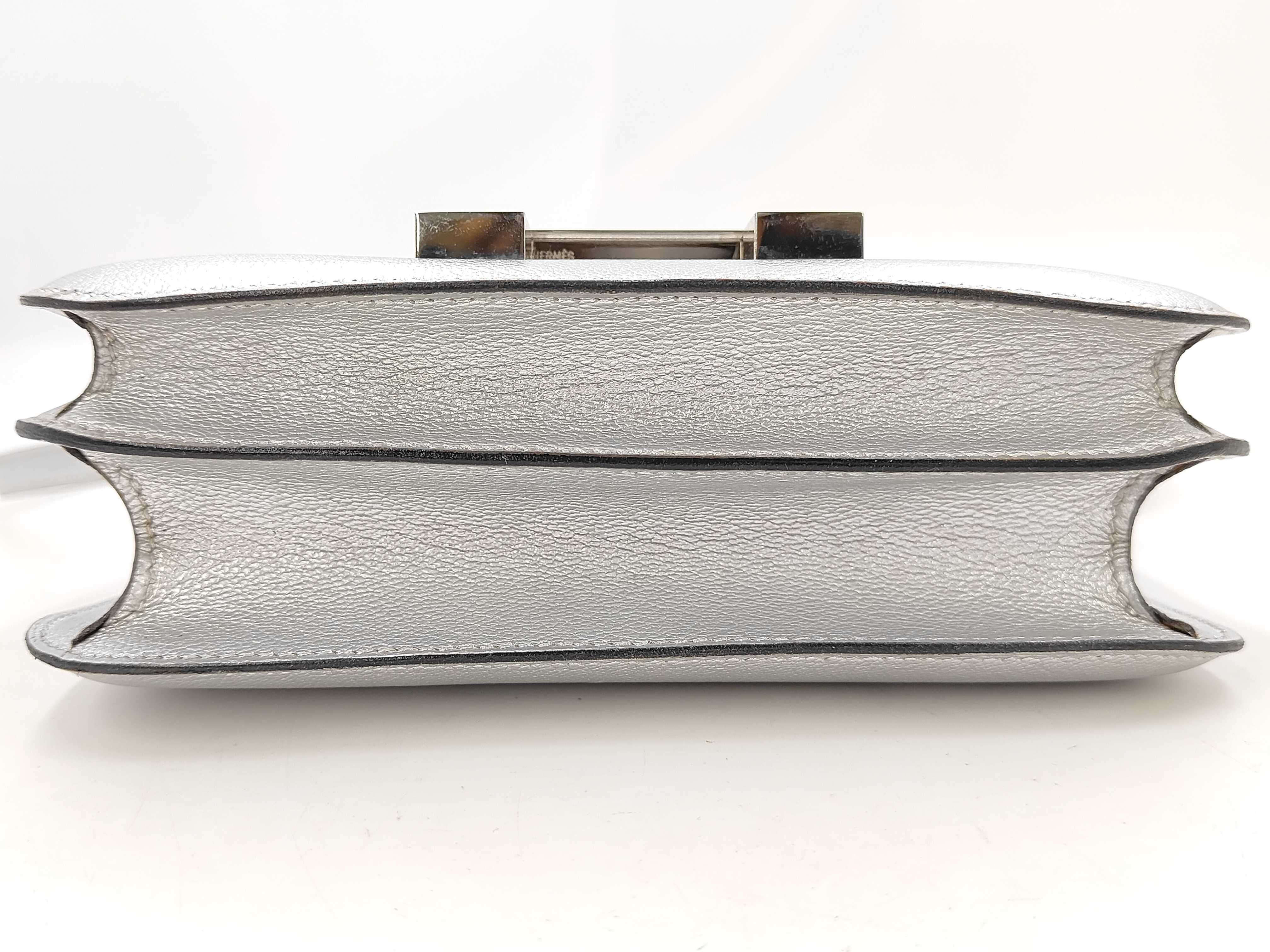 Constance 3 Mini 18 Chevre leather, silver hardware, H: 2004 Olympic Limited Edition Shoulder Bag — view 3