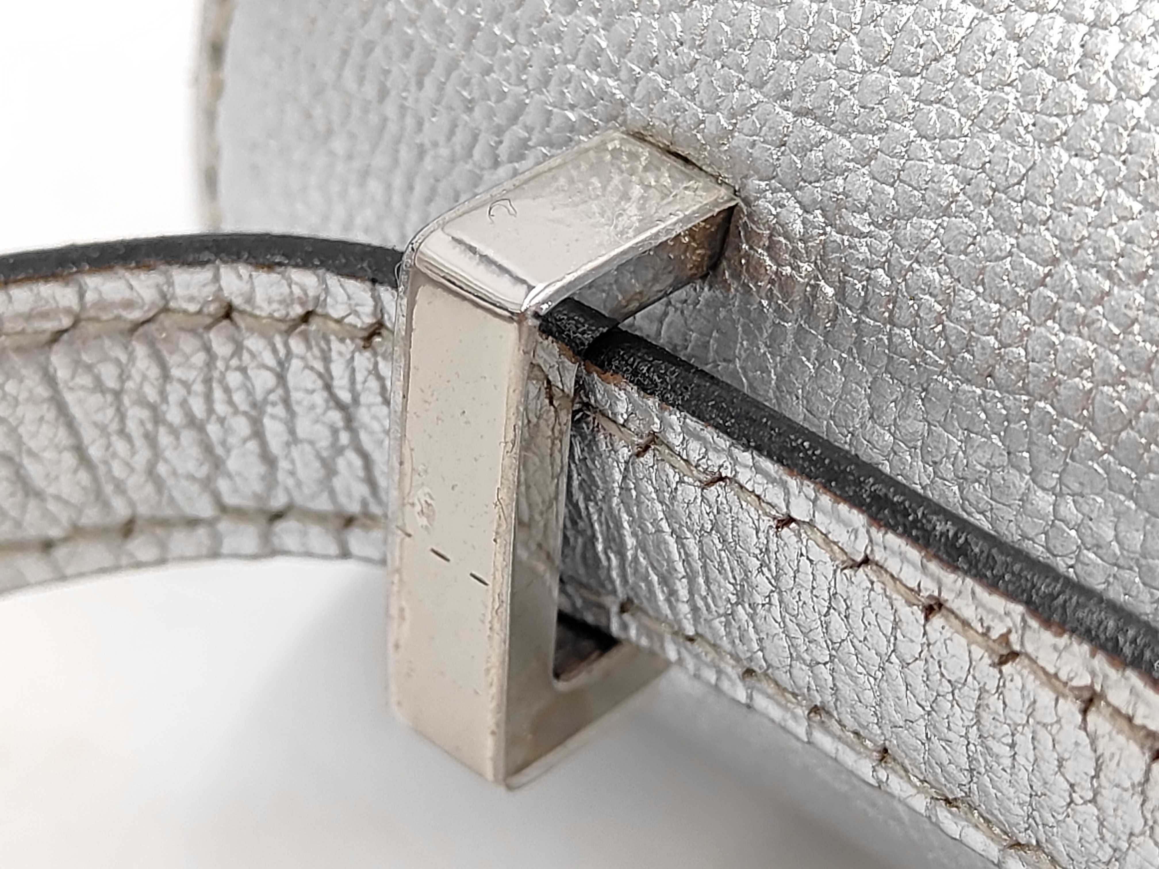 Constance 3 Mini 18 Chevre leather, silver hardware, H: 2004 Olympic Limited Edition Shoulder Bag — view 9
