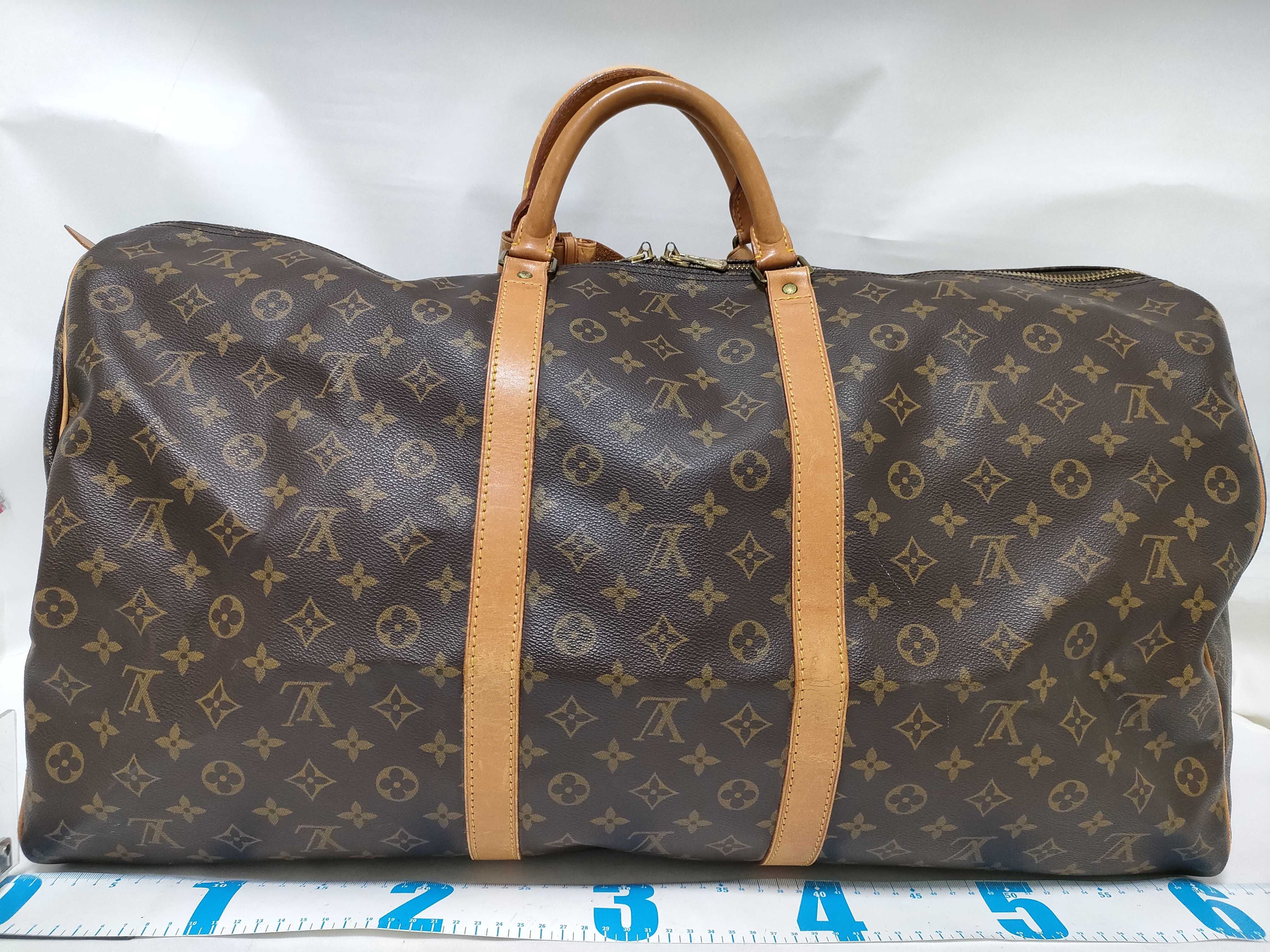 Monogram Louis Vuitton Keepall 50 MI8910 Boston Bag — view 2