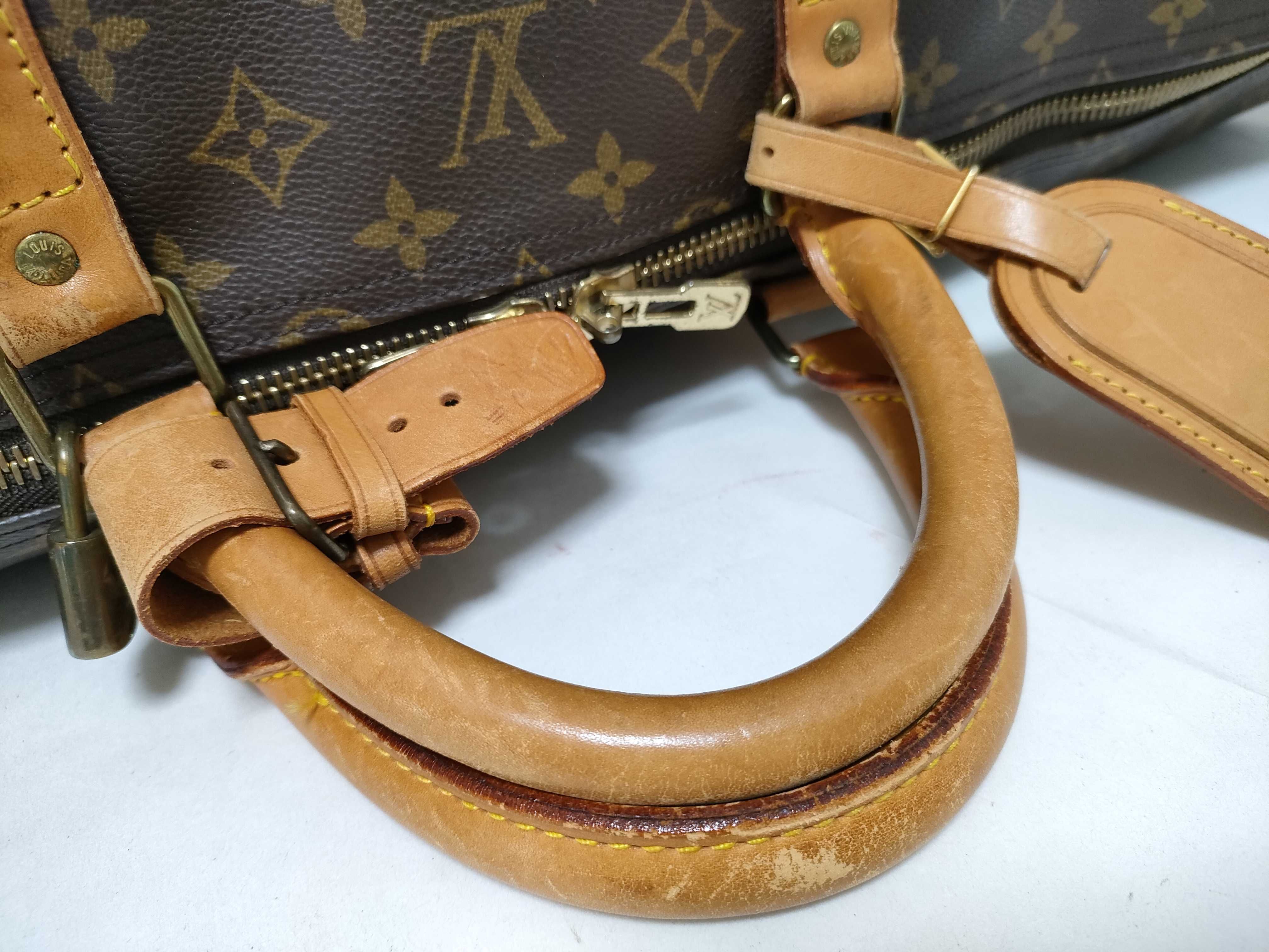 Monogram Louis Vuitton Keepall 50 MI8910 Boston Bag — view 3