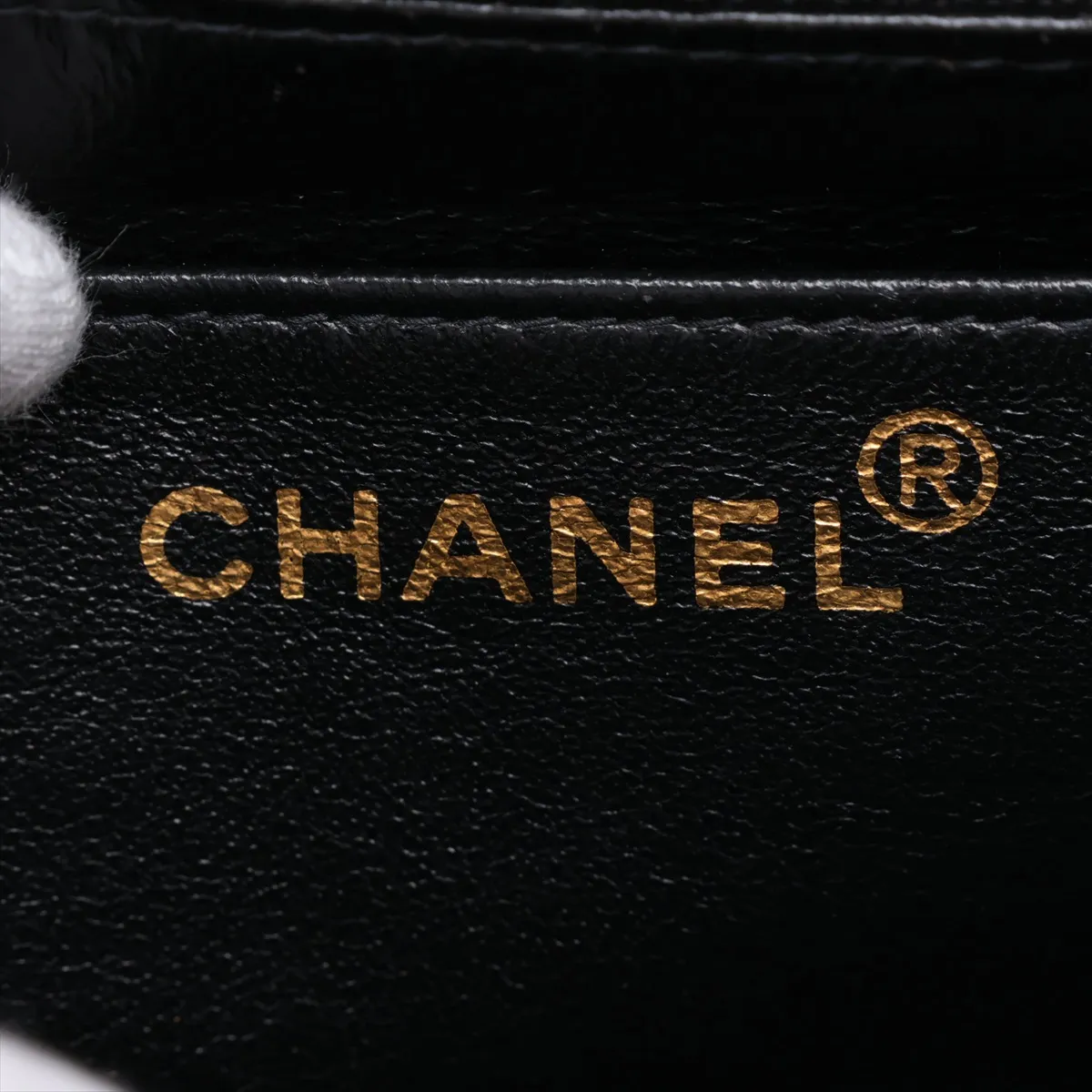 Large Matelassé 30 Lambskin Single Flap Double Chain Bag, Black with Gold Hardware, 4320229, Series 4, A11869 — view 11