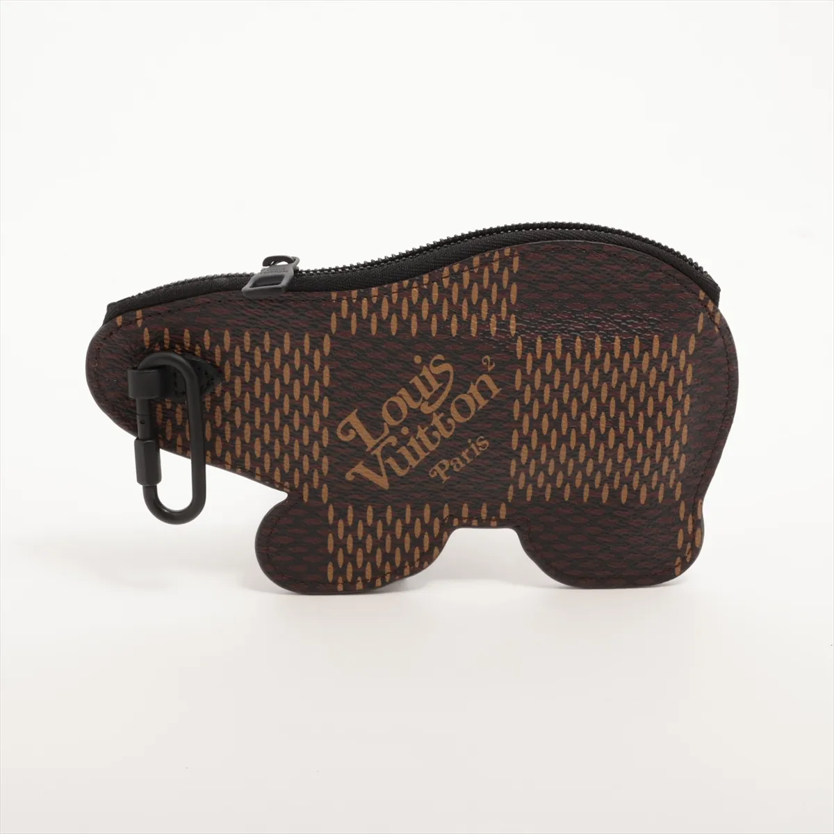 Damier Giant Coin Card Holder N60387 SP2270 White x Brown Coin Case — view 2