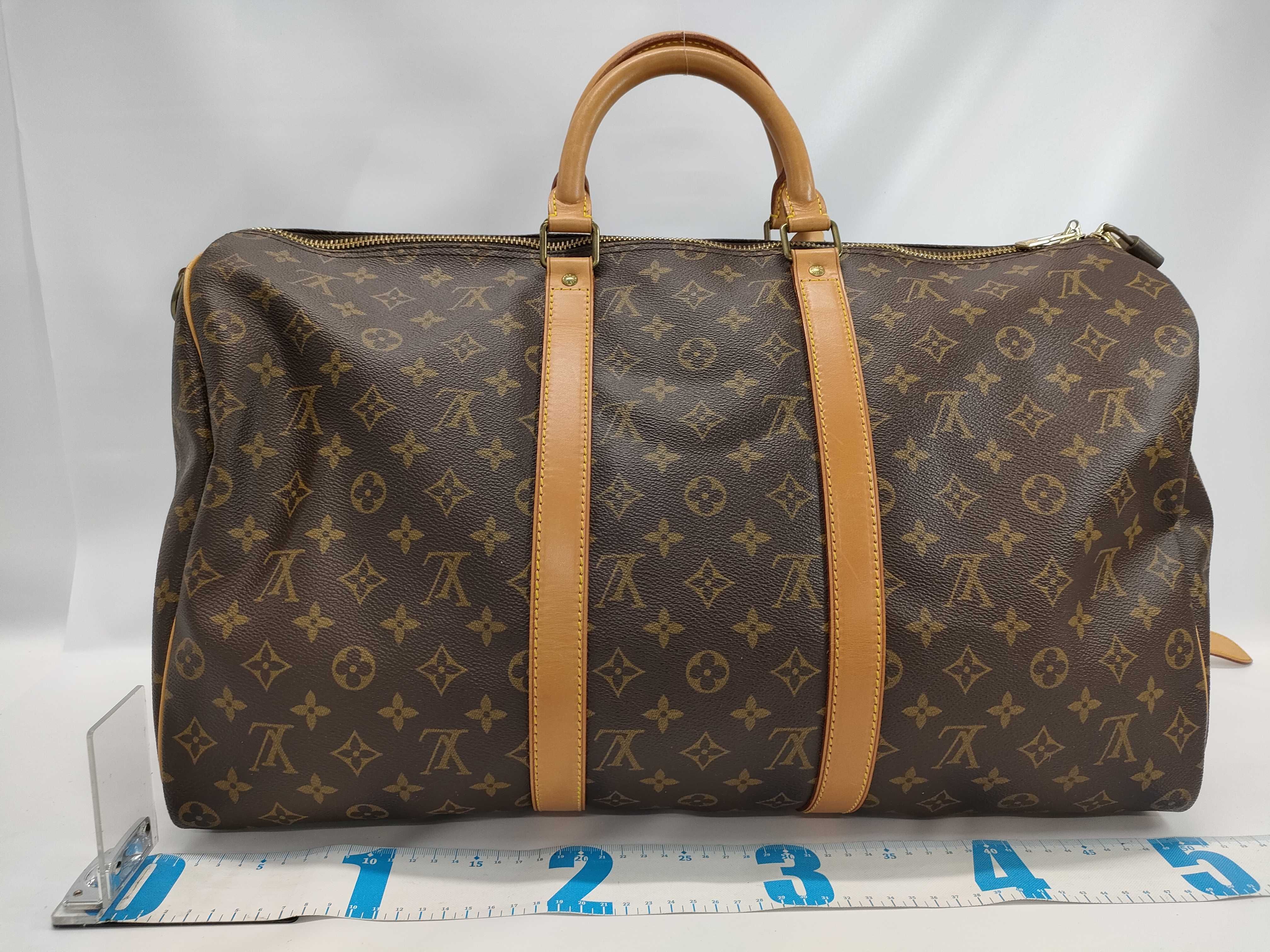 Monogram M41426 Keepall 50 Bandouliere Boston Bag — view 2