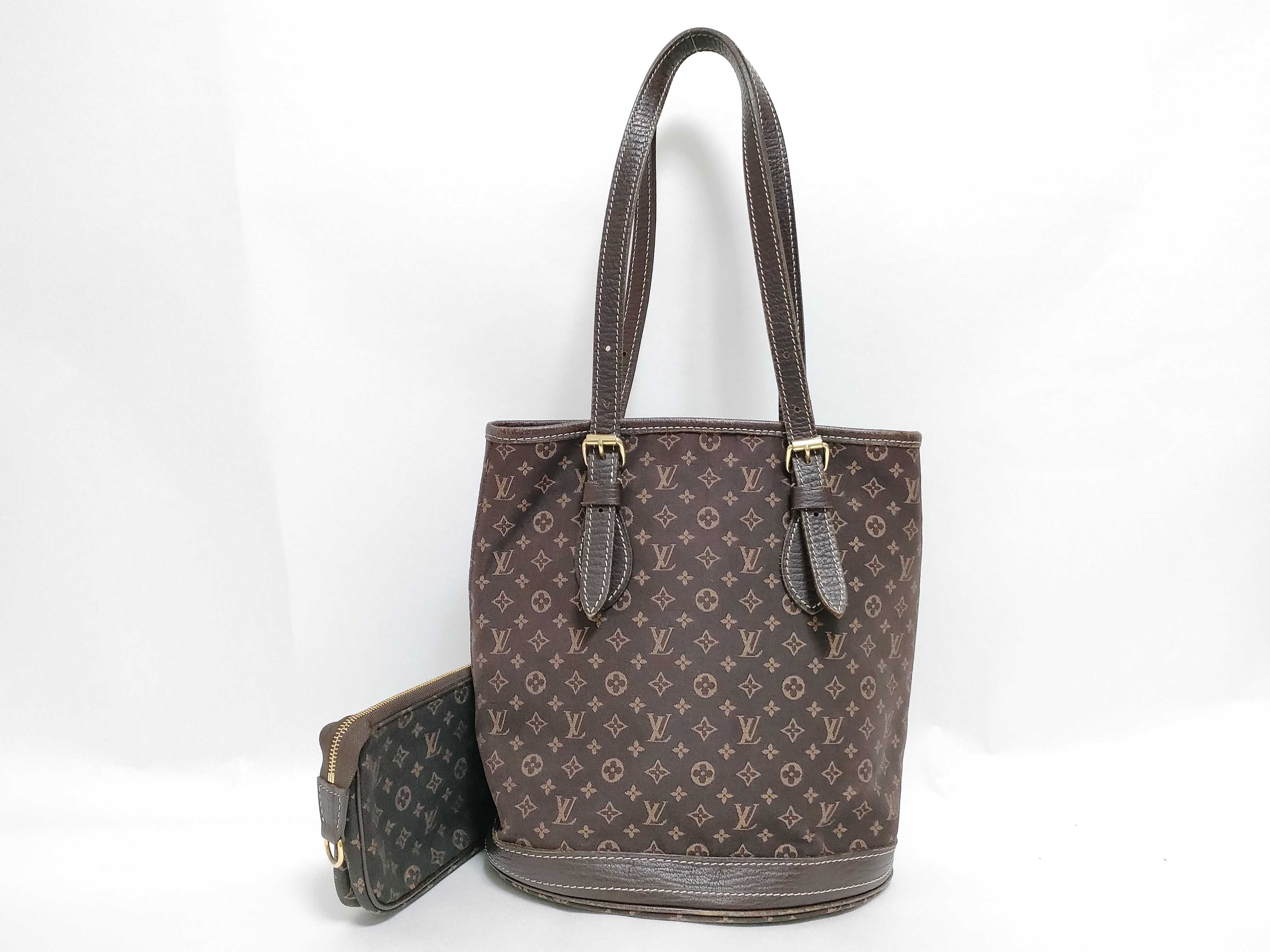 Monogram Minilan Vuitton Monogram Minilan Bucket PM M95226 Tote Bag