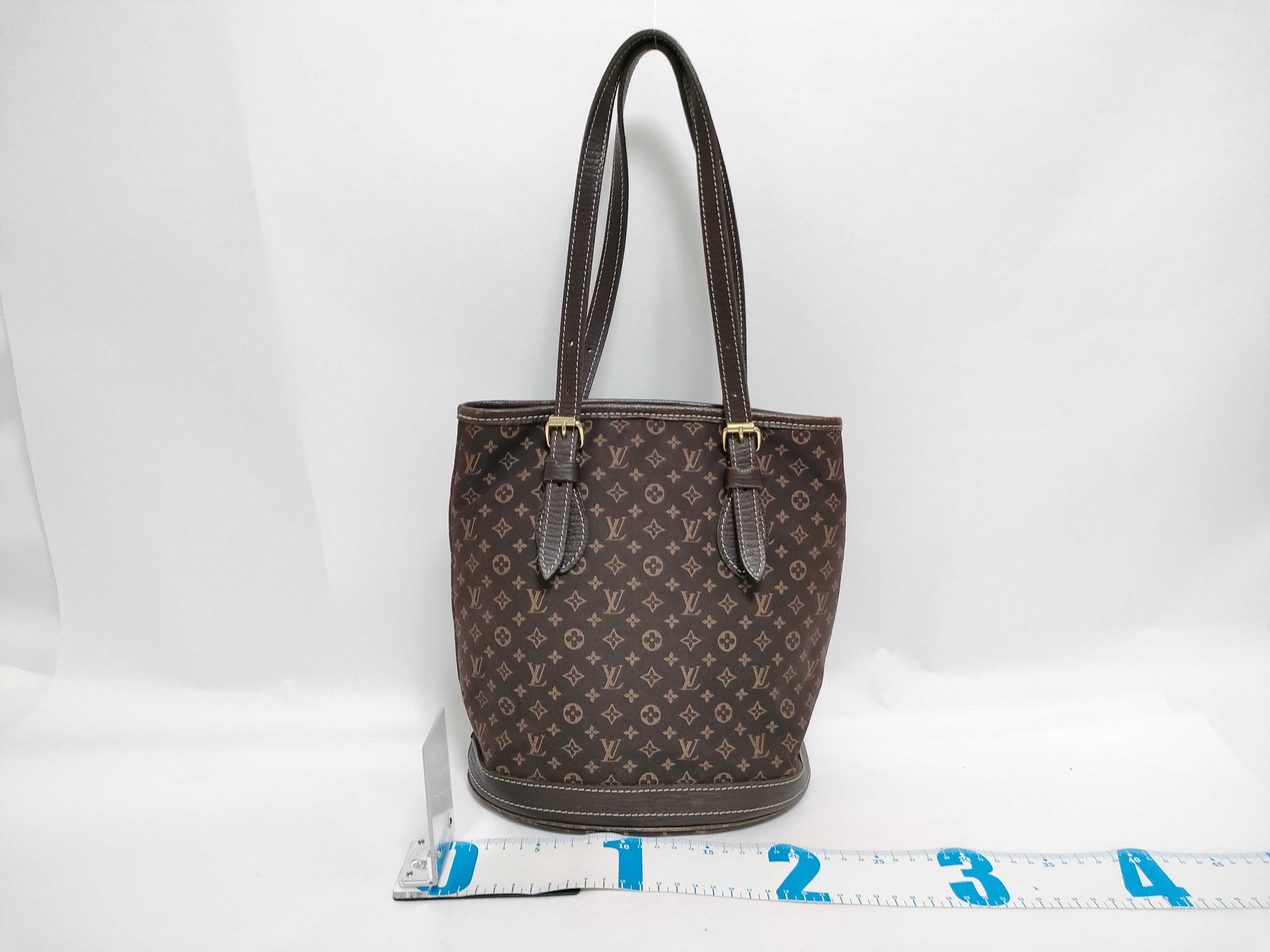 Monogram Minilan Vuitton Monogram Minilan Bucket PM M95226 Tote Bag — view 2