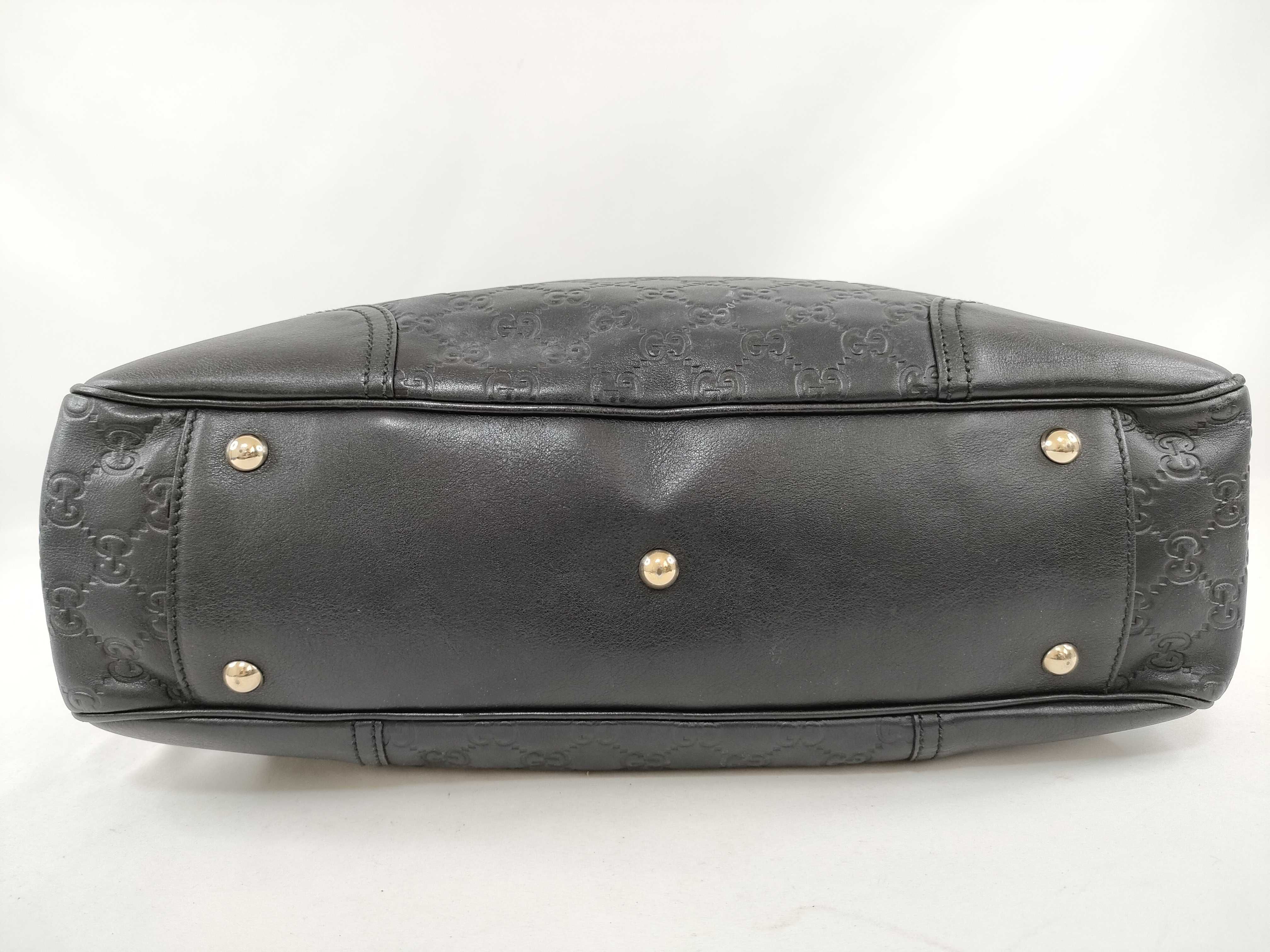 Guccissima Princy Leather Tote Bag 163805 — view 3