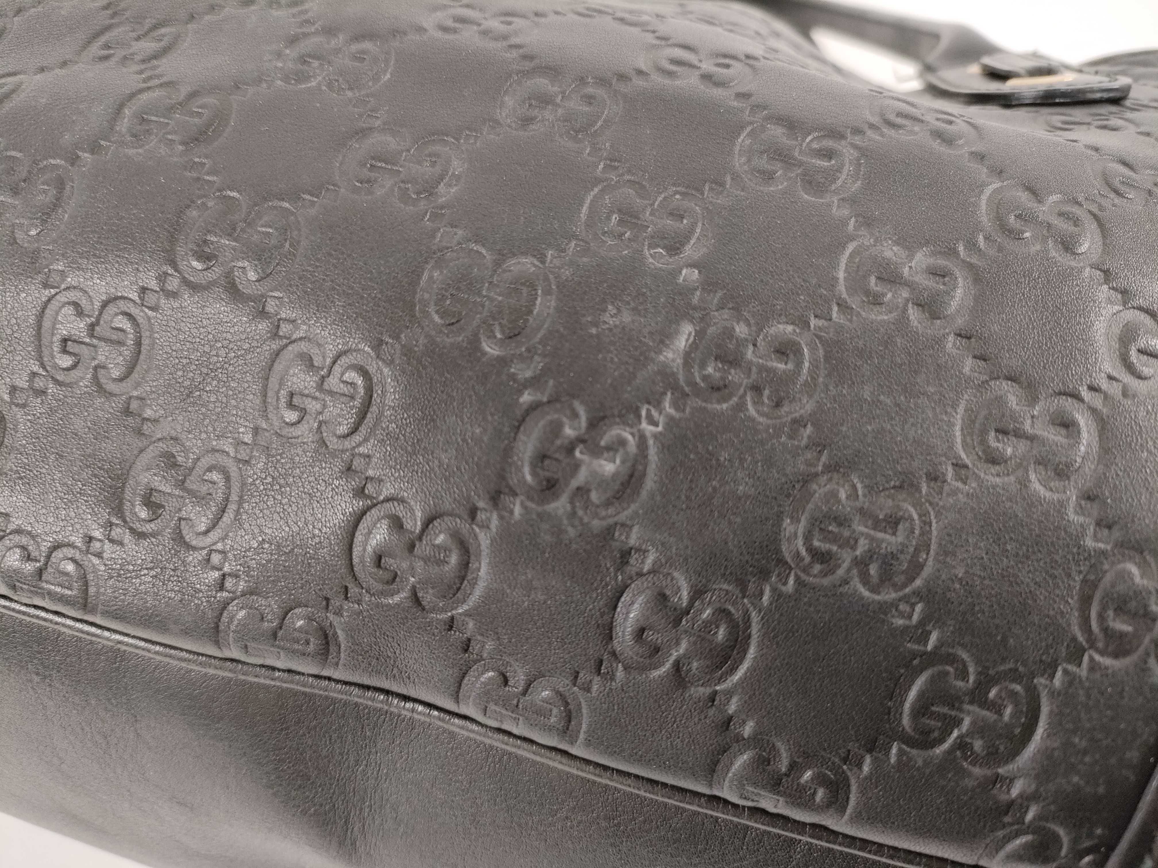 Guccissima Princy Leather Tote Bag 163805 — view 5