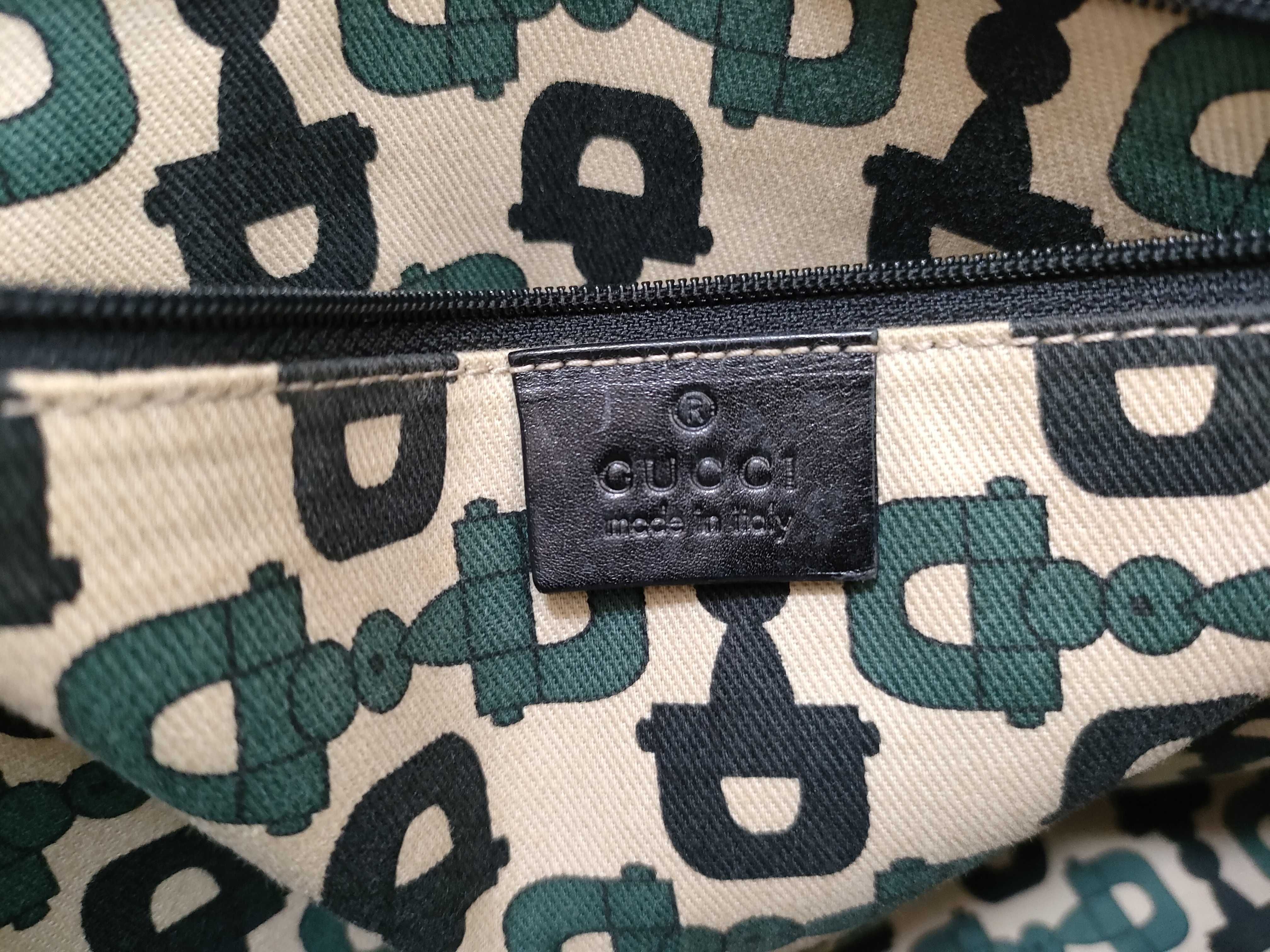 Guccissima Princy Leather Tote Bag 163805 — view 10