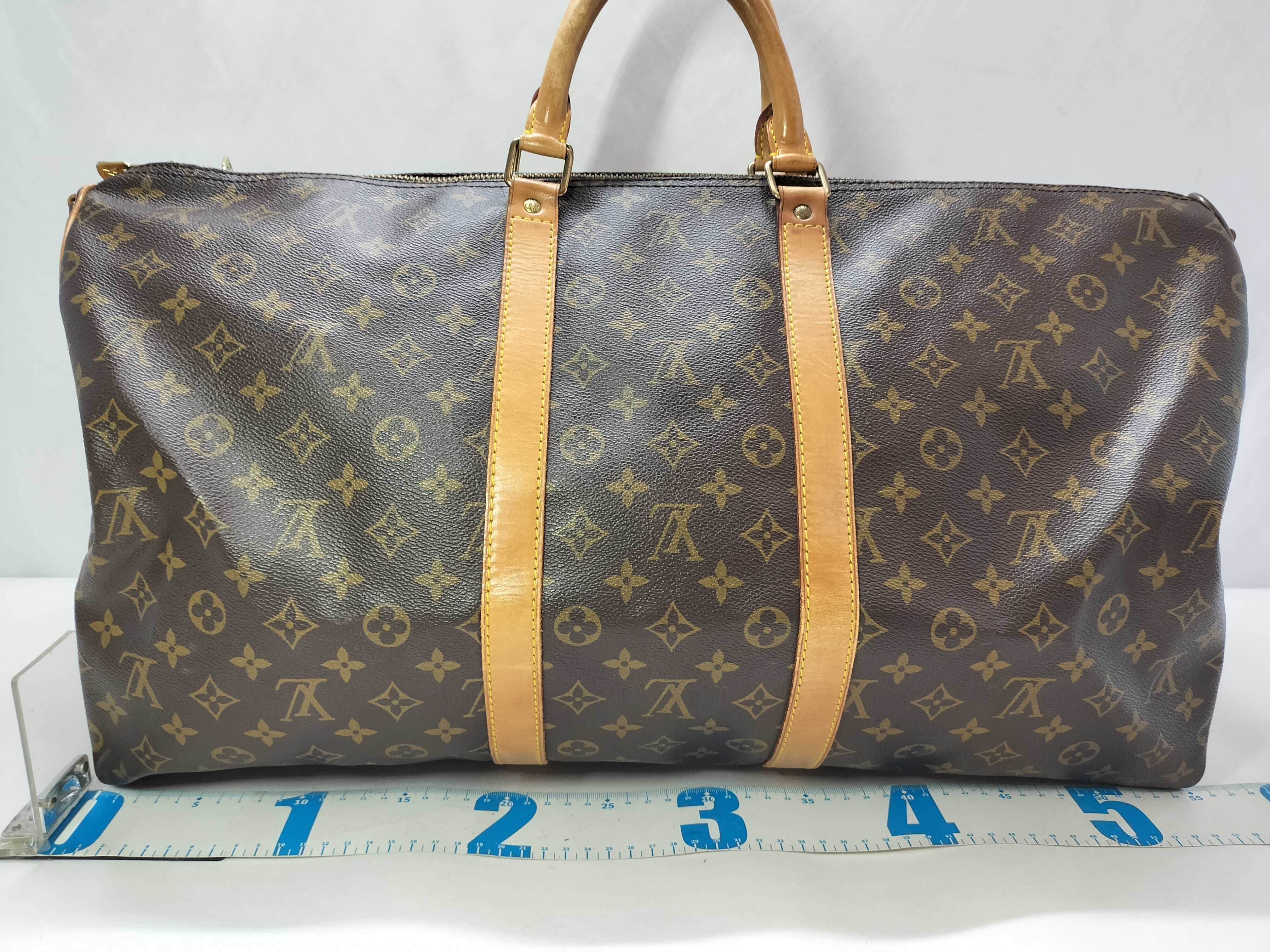 Monogram Keepall Bandoulière 55 M41414 Brown SP0971 Boston Bag — view 2