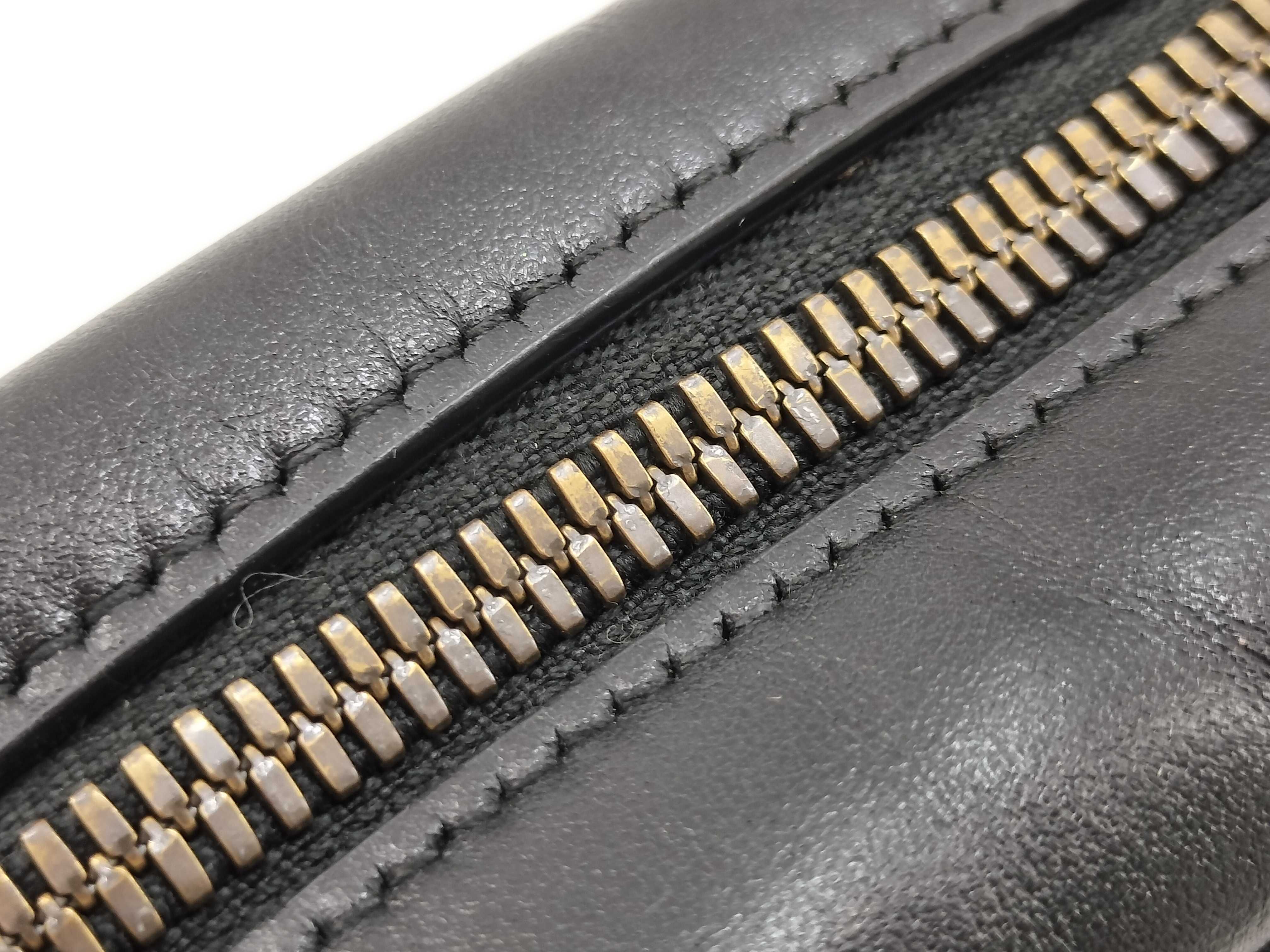 GG Marmont Leather Chain Shoulder Bag, Black, 447632 (Shoulder Bag) — view 8