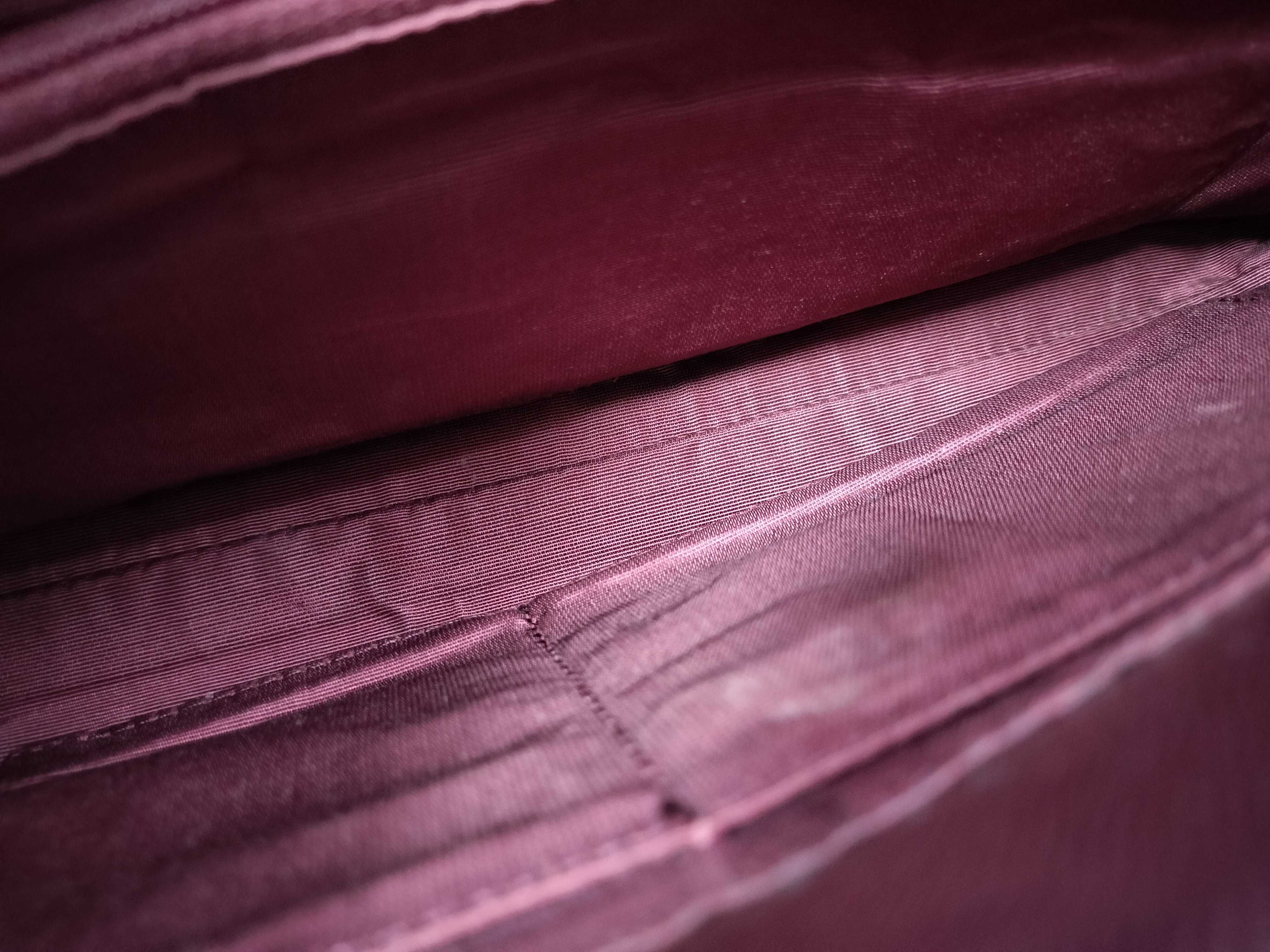 Nova Check Bordeaux Shoulder Bag — view 11