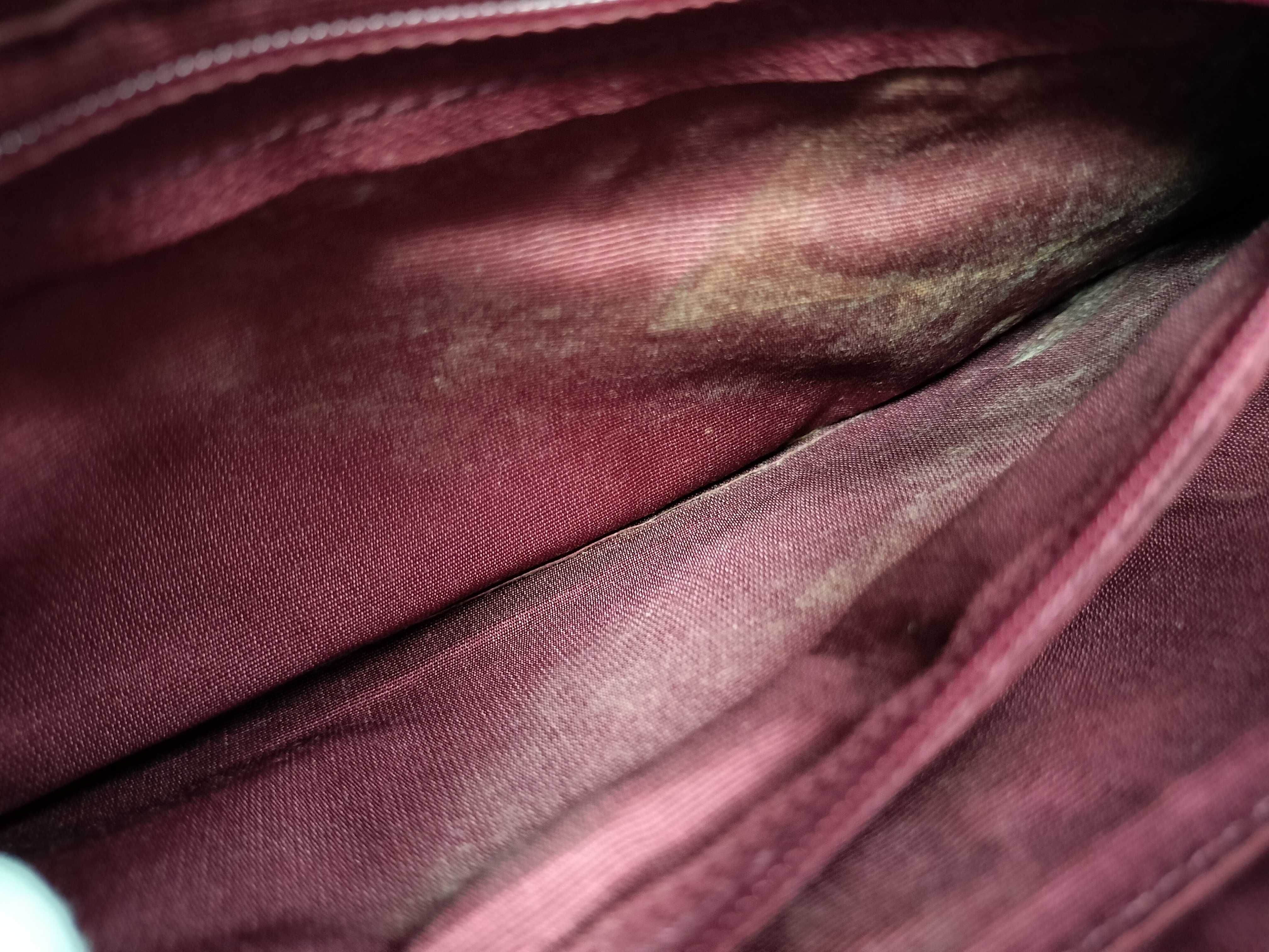 Nova Check Bordeaux Shoulder Bag — view 12