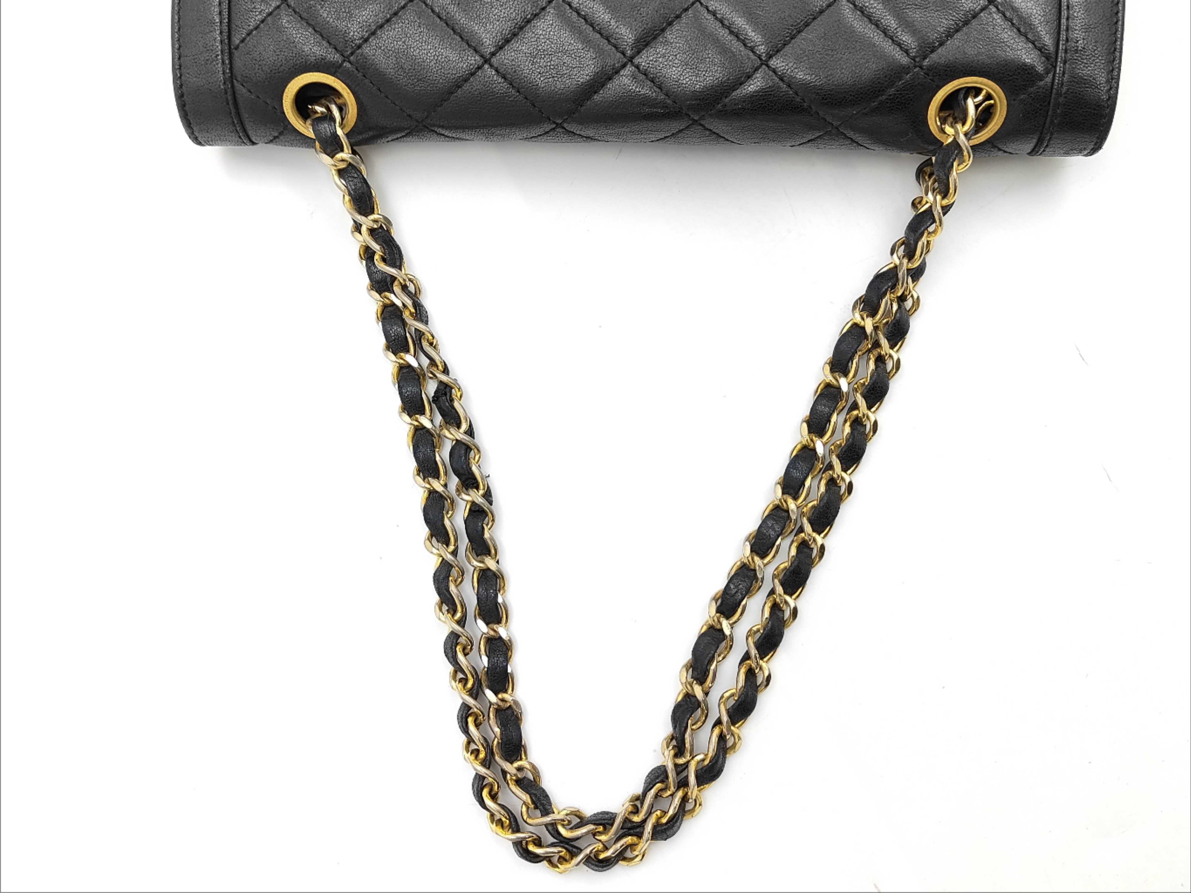 Double Flap Paris Limited Edition Matelassé Chain Shoulder Bag — view 3