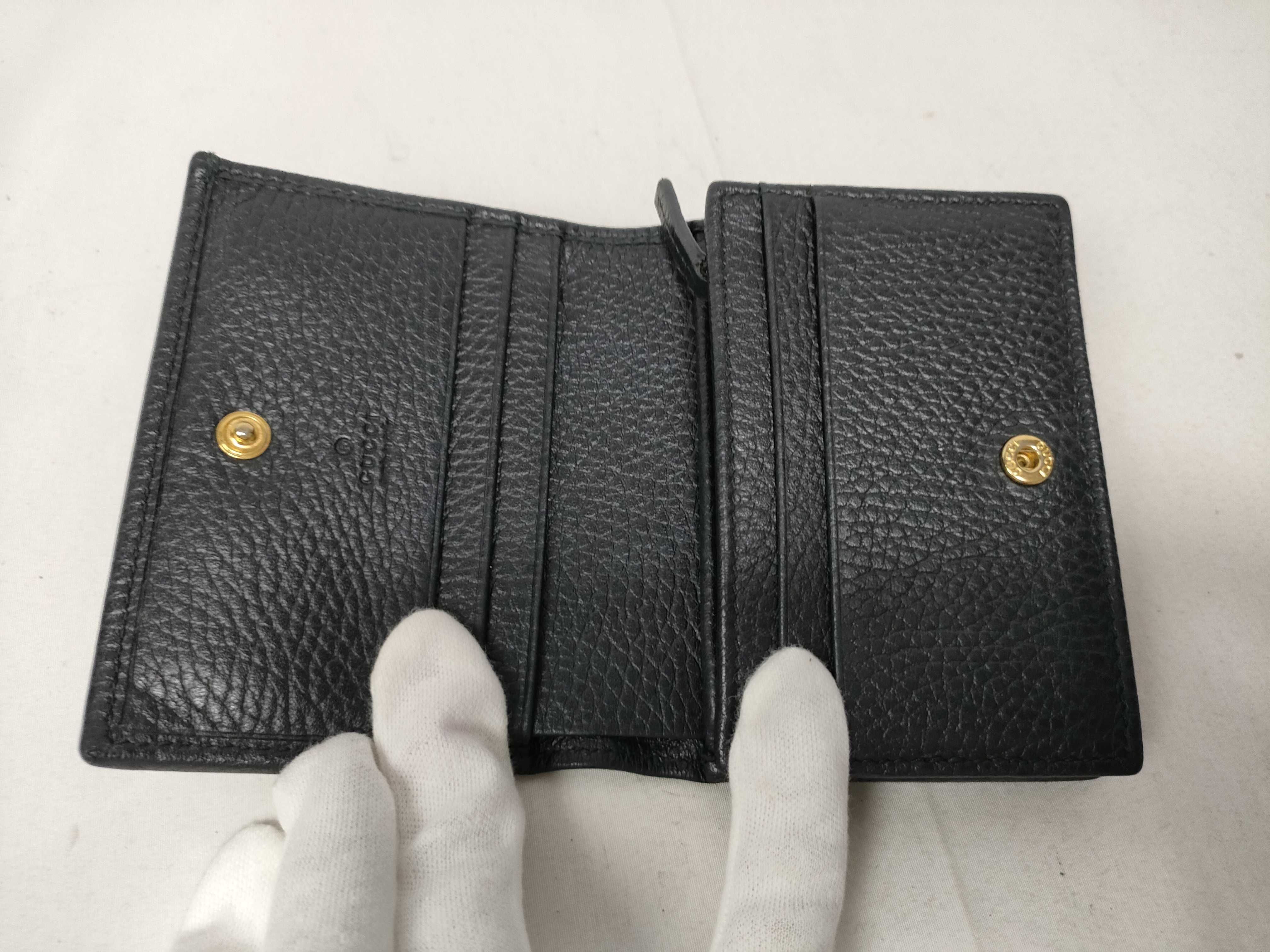 GG Marmont Bi-fold Wallet, Black — view 8