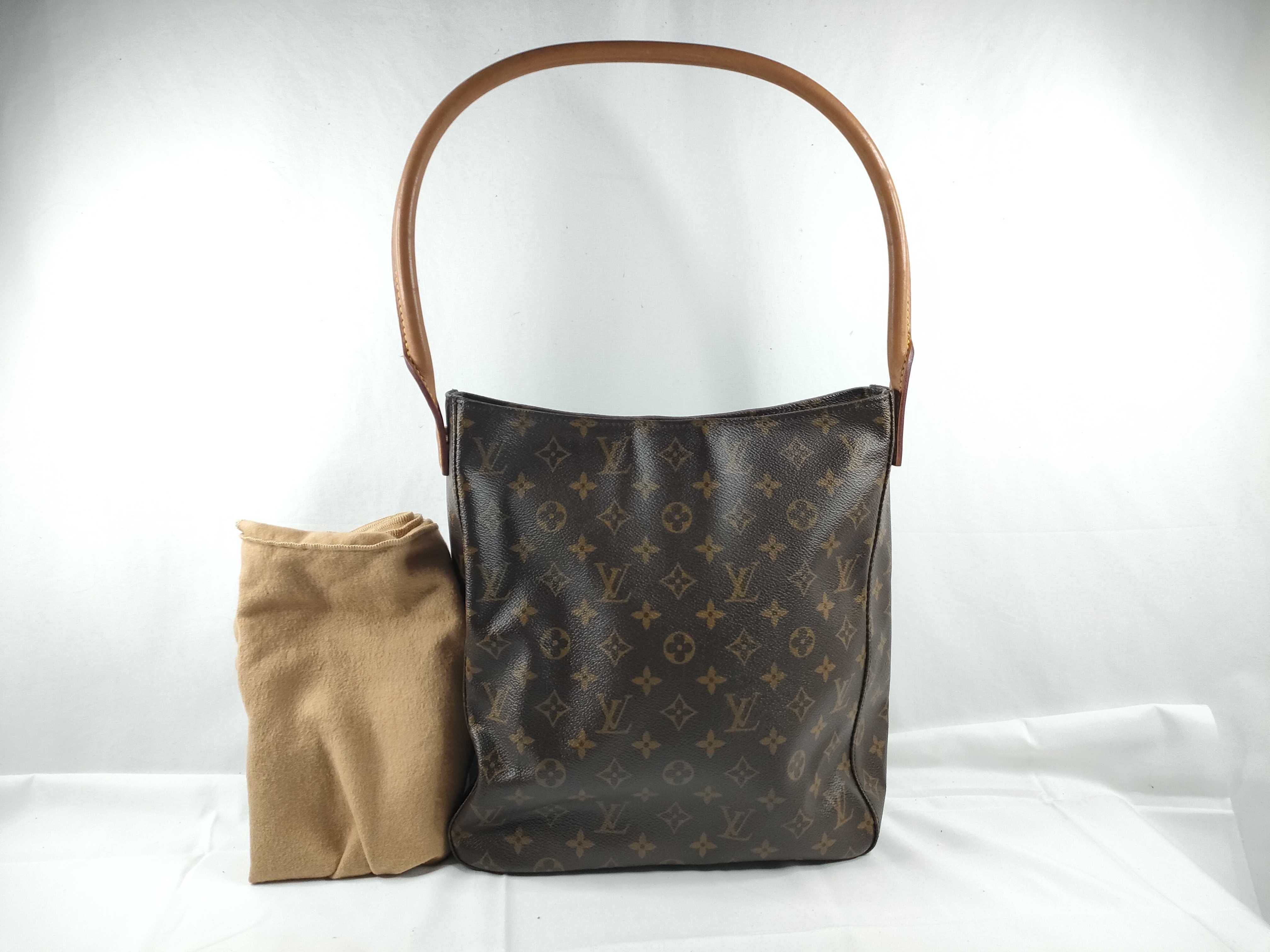Brown Monogram Looping GM M51145 Shoulder Bag