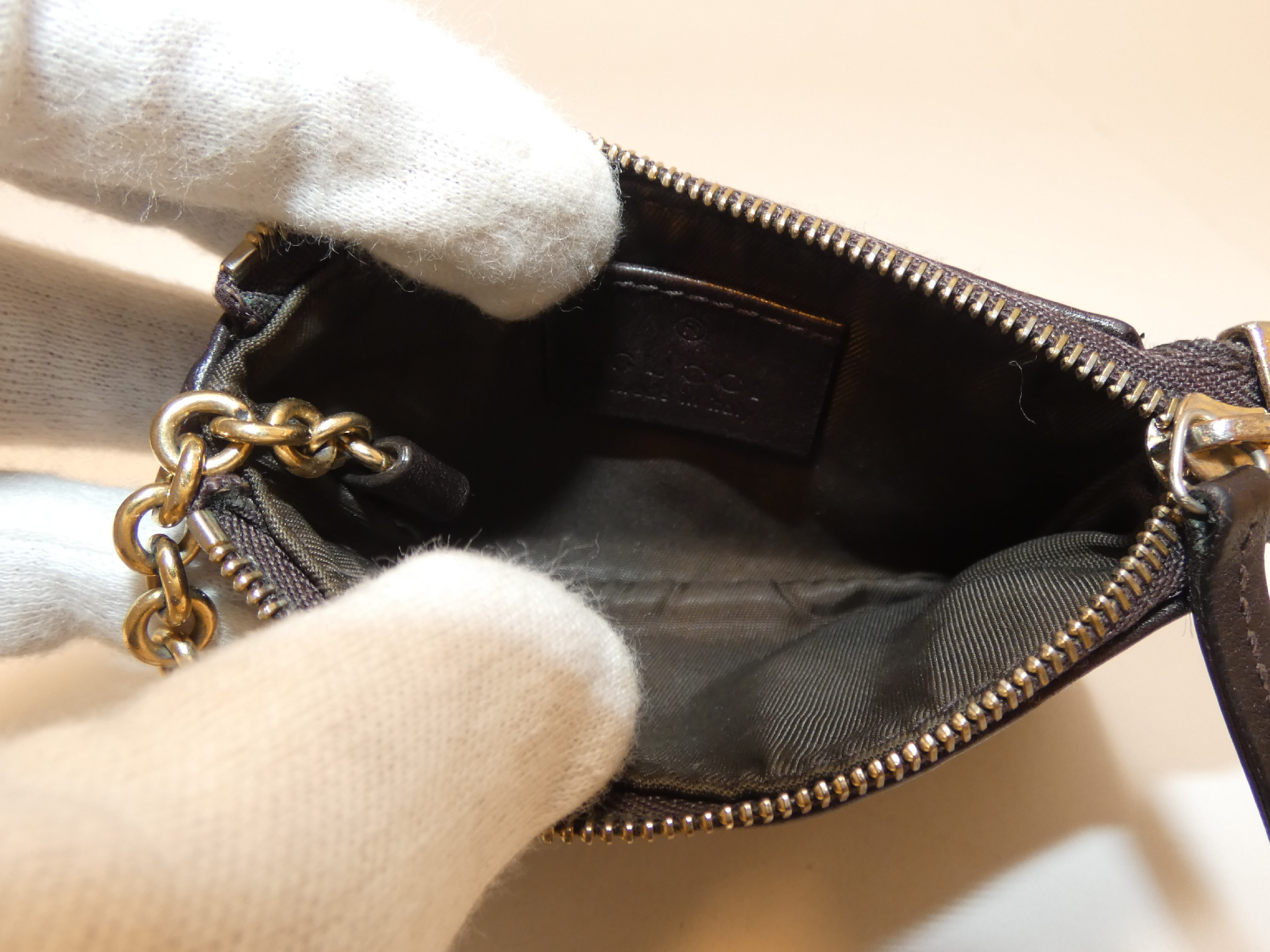 GG Shima Dark Brown Coin Purse — view 9
