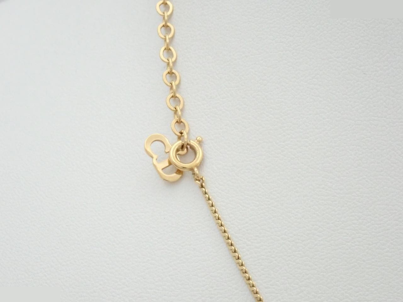 Gold necklace, chain approximately 42cm — view 2