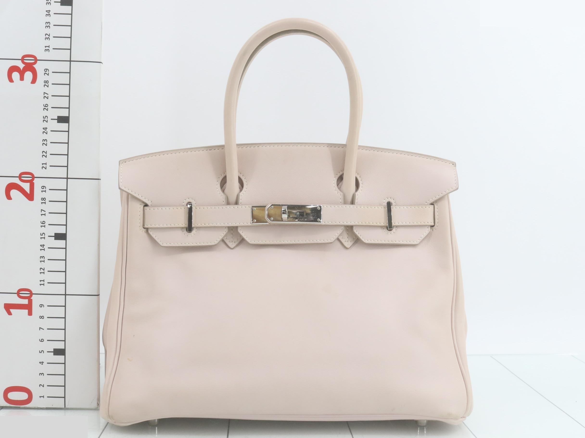 Birkin 30, pink, Swift leather — view 2