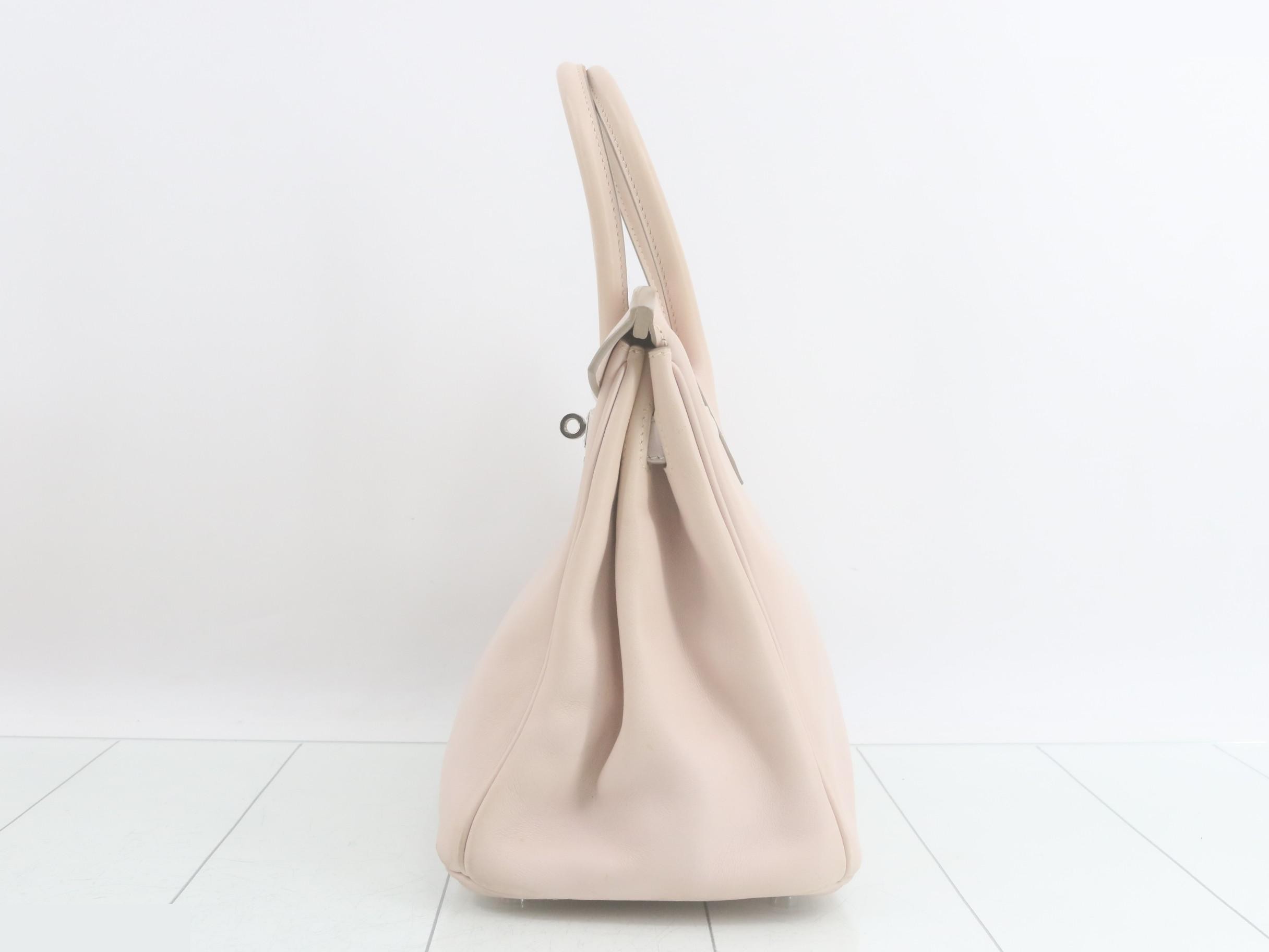 Birkin 30, pink, Swift leather — view 4
