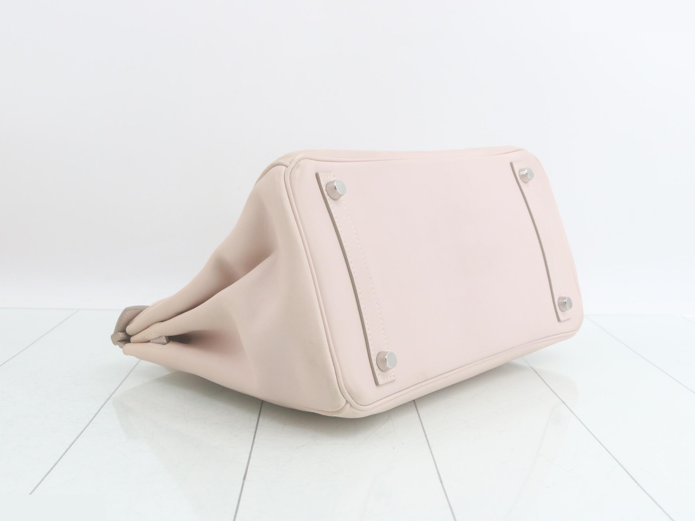 Birkin 30, pink, Swift leather — view 6