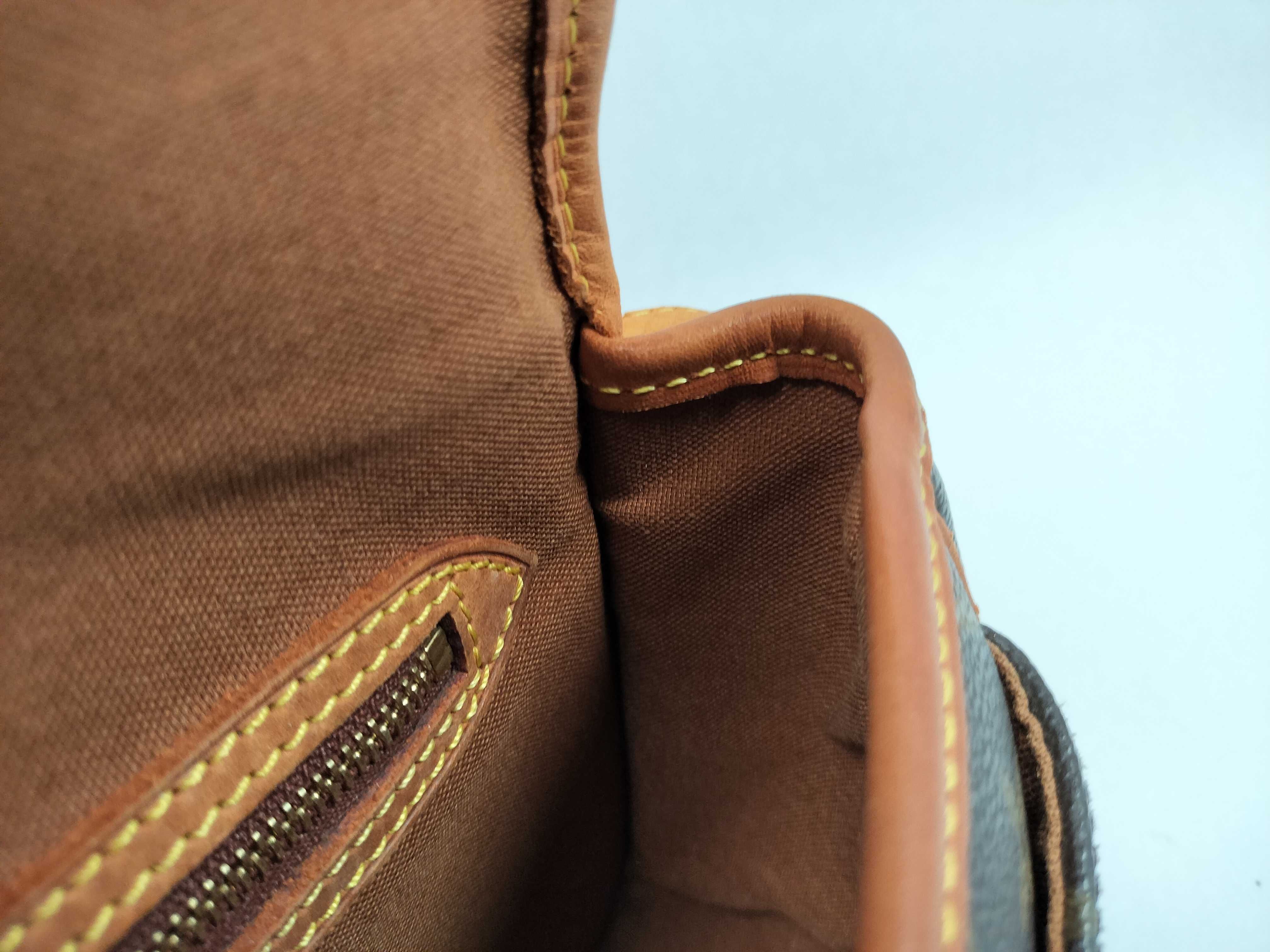 Monogram 【03】 Louis Vuitton Monogram Sologne Crossbody Shoulder Bag (Brown) — view 9