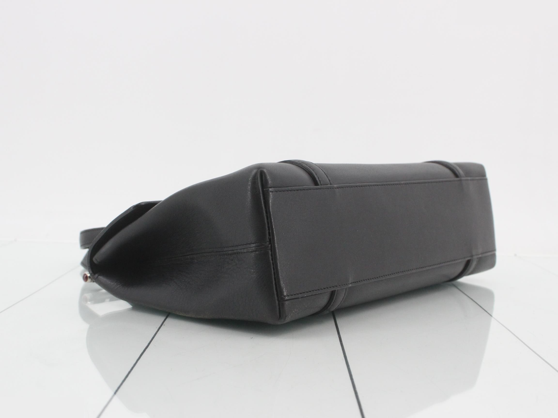 Cabochon Leather Handbag — view 5