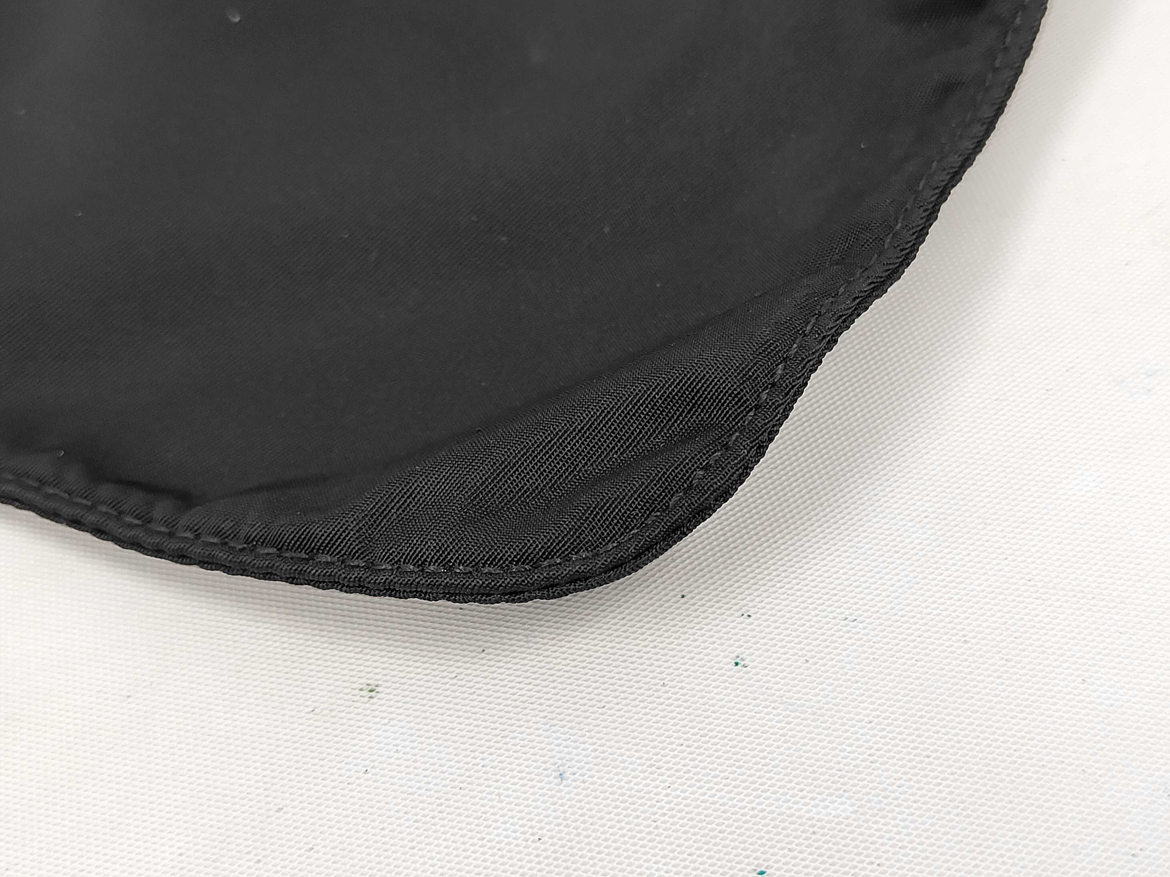 Triangle Logo Shoulder Bag Sacoche Nylon Black Shoulder Bag — view 4