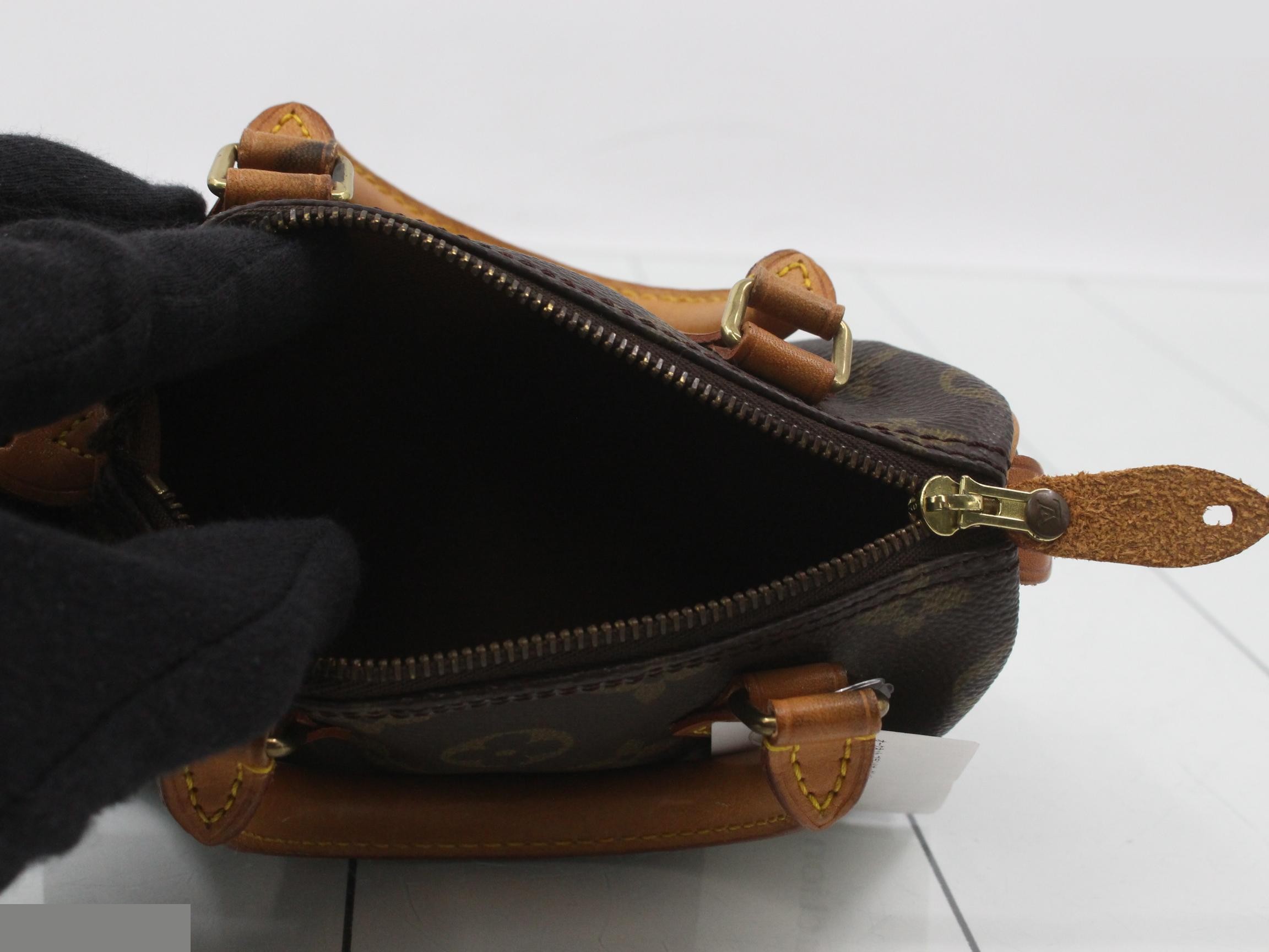 Mini Speedy M41534 Monogram 2-Way Shoulder Bag — view 4