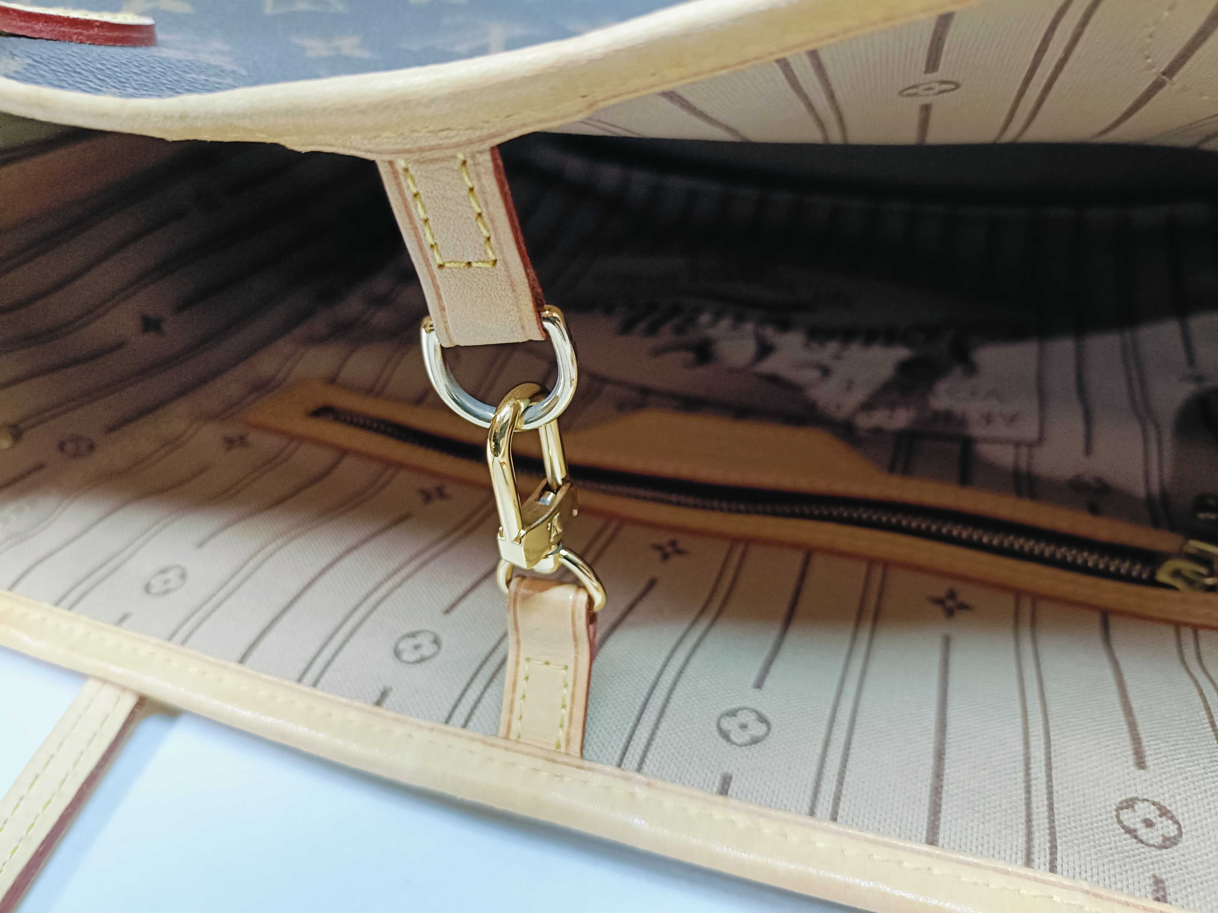 Monogram M40156 Neverfull MM (old model) tote bag — view 8