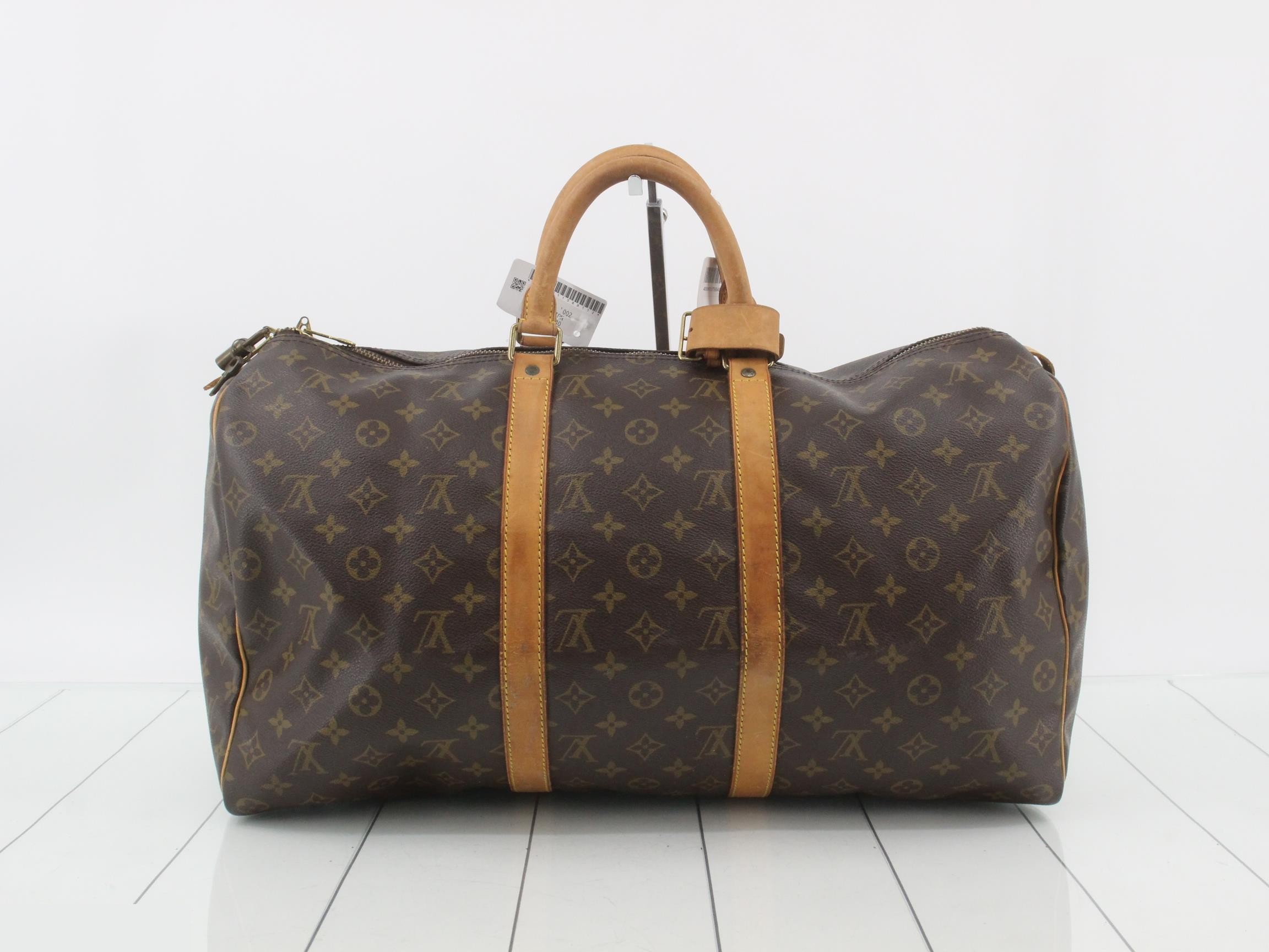 monogram boston bag — view 2