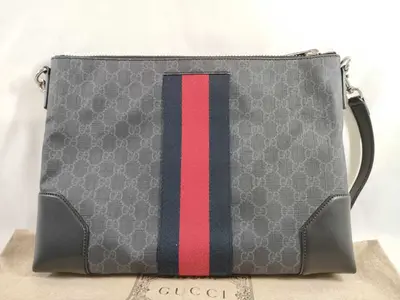 GG Supreme Sherry Line Shoulder Bag