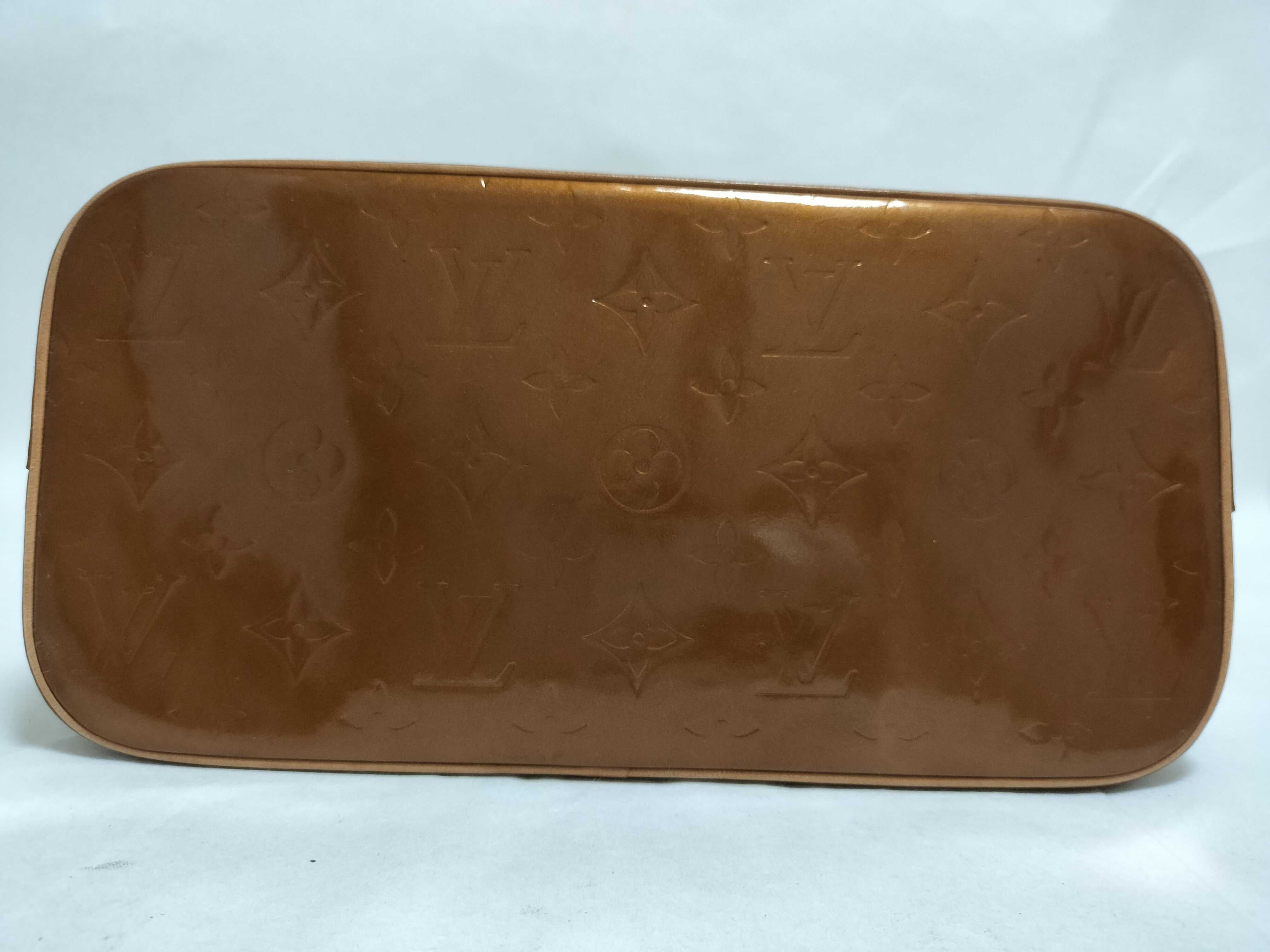 Vernis Louis Vuitton Monogram Vernis Houston Bronze M91122 LM0081 Tote Bag — view 8