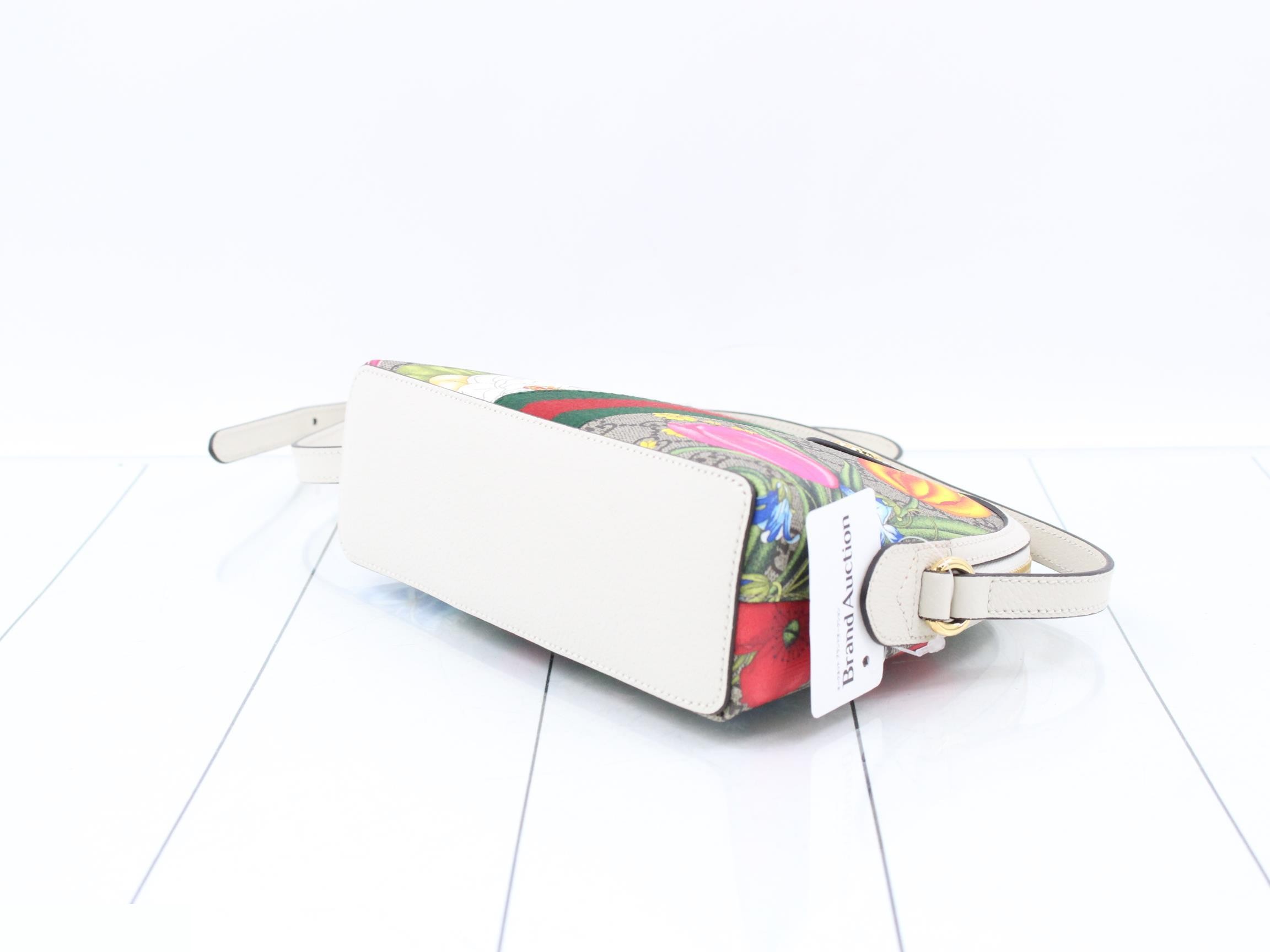 Ophidia GG Flora Shoulder Bag — view 6