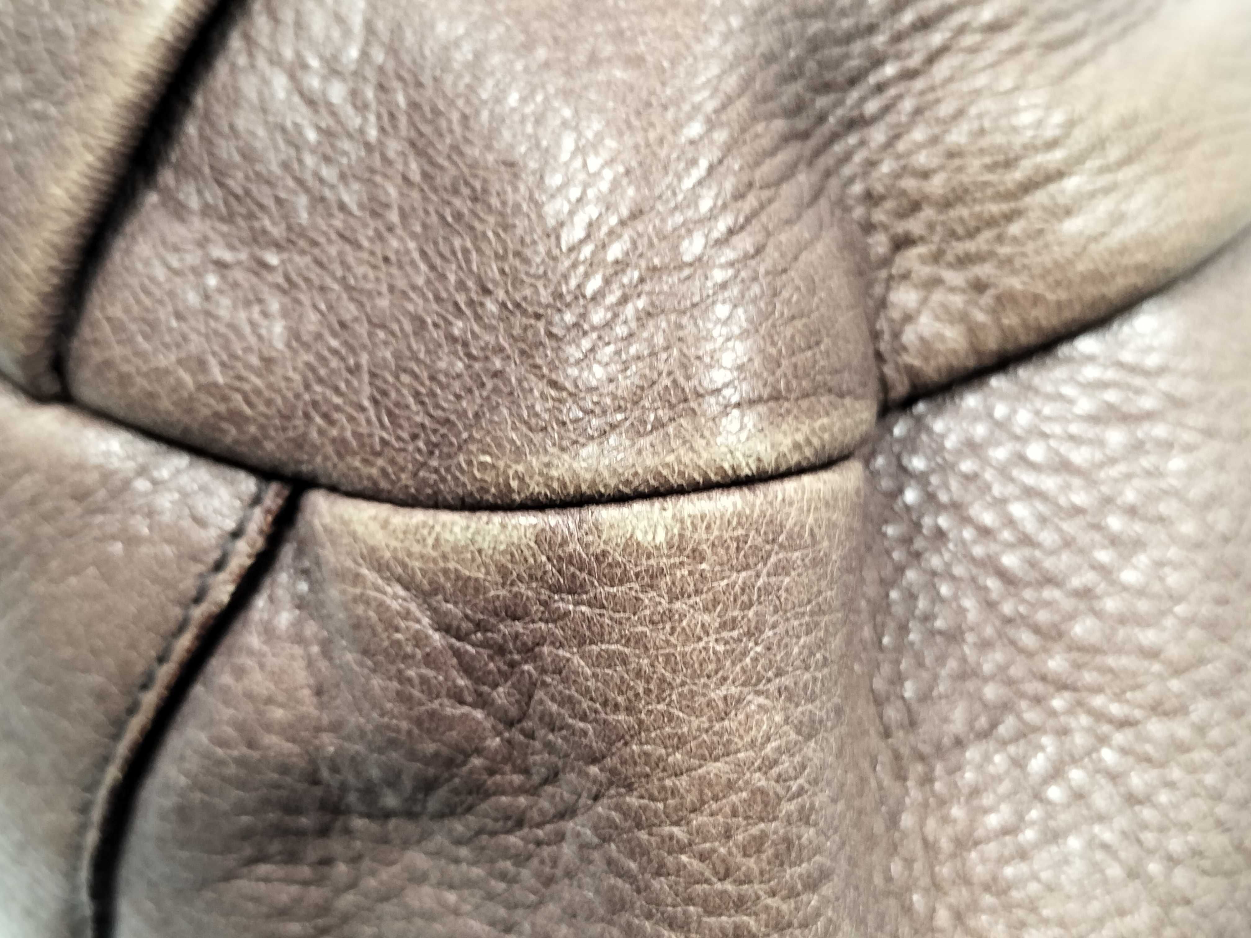 Cervo Leather Top Handle Handbag Greige Handbag — view 6