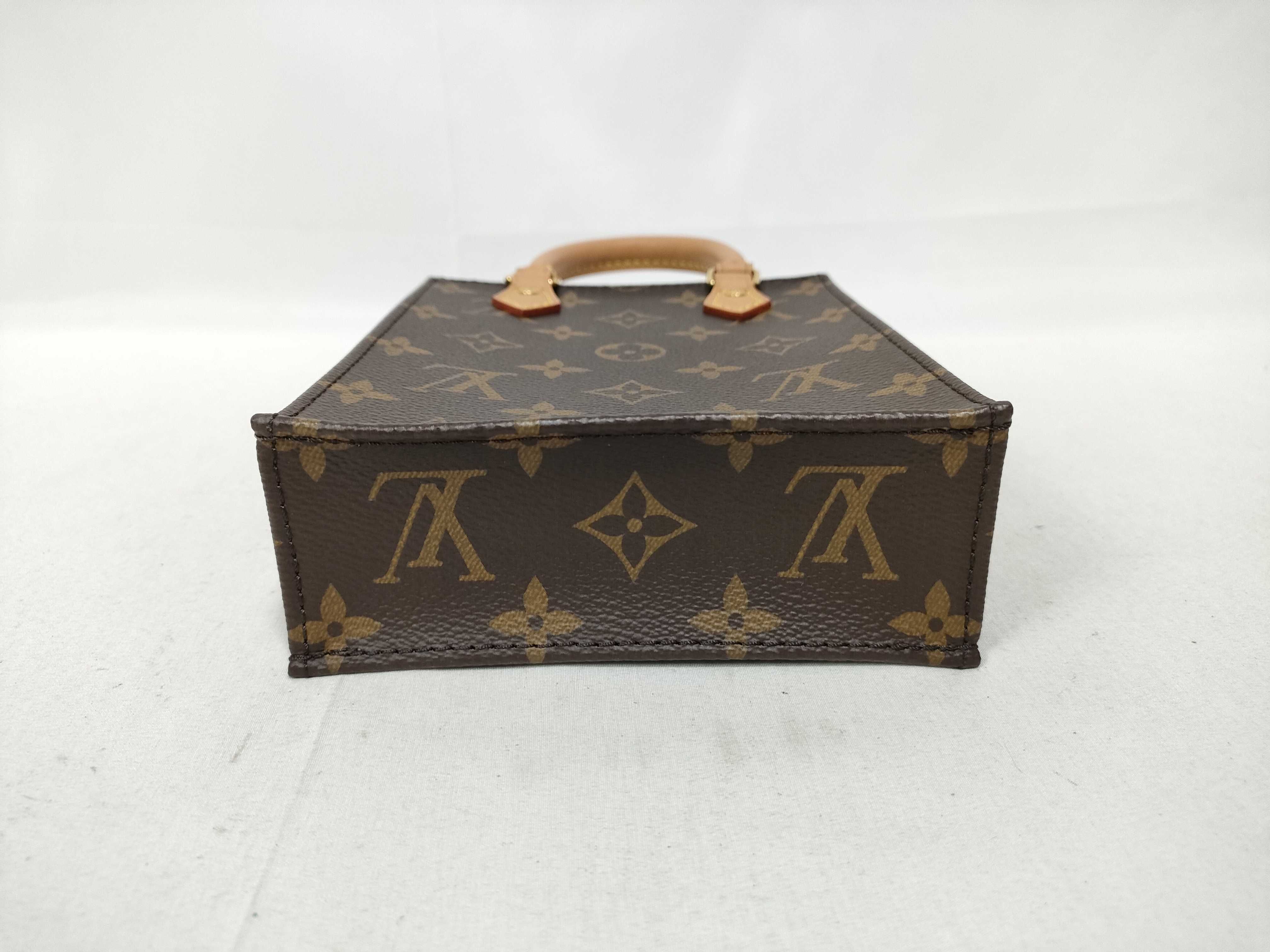 Monogram Petite Sac Plat M69442 Handbag — view 3